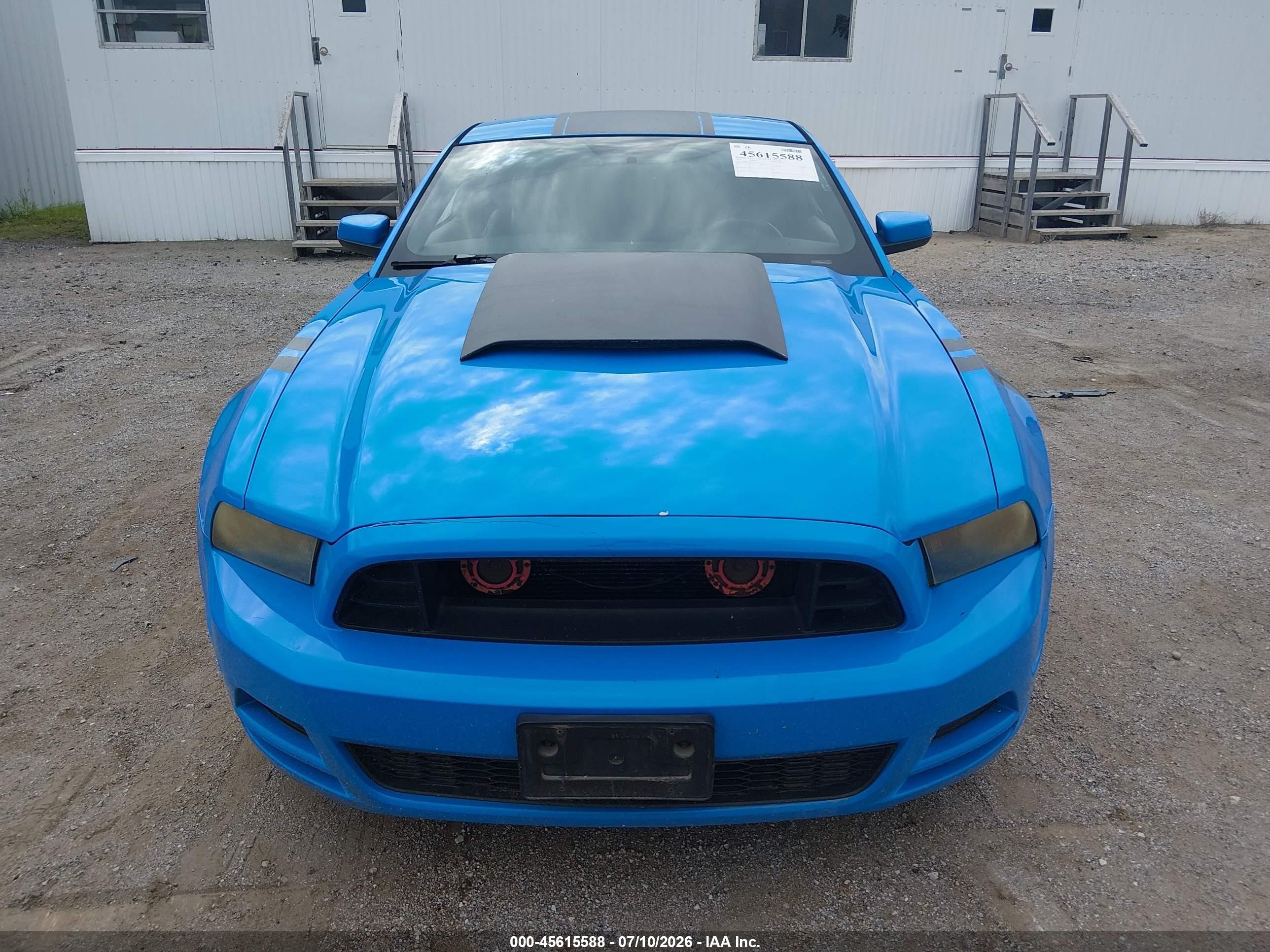 2011 Ford Mustang V6 Premium Blue vin: 1ZVBP8AM6B5101387