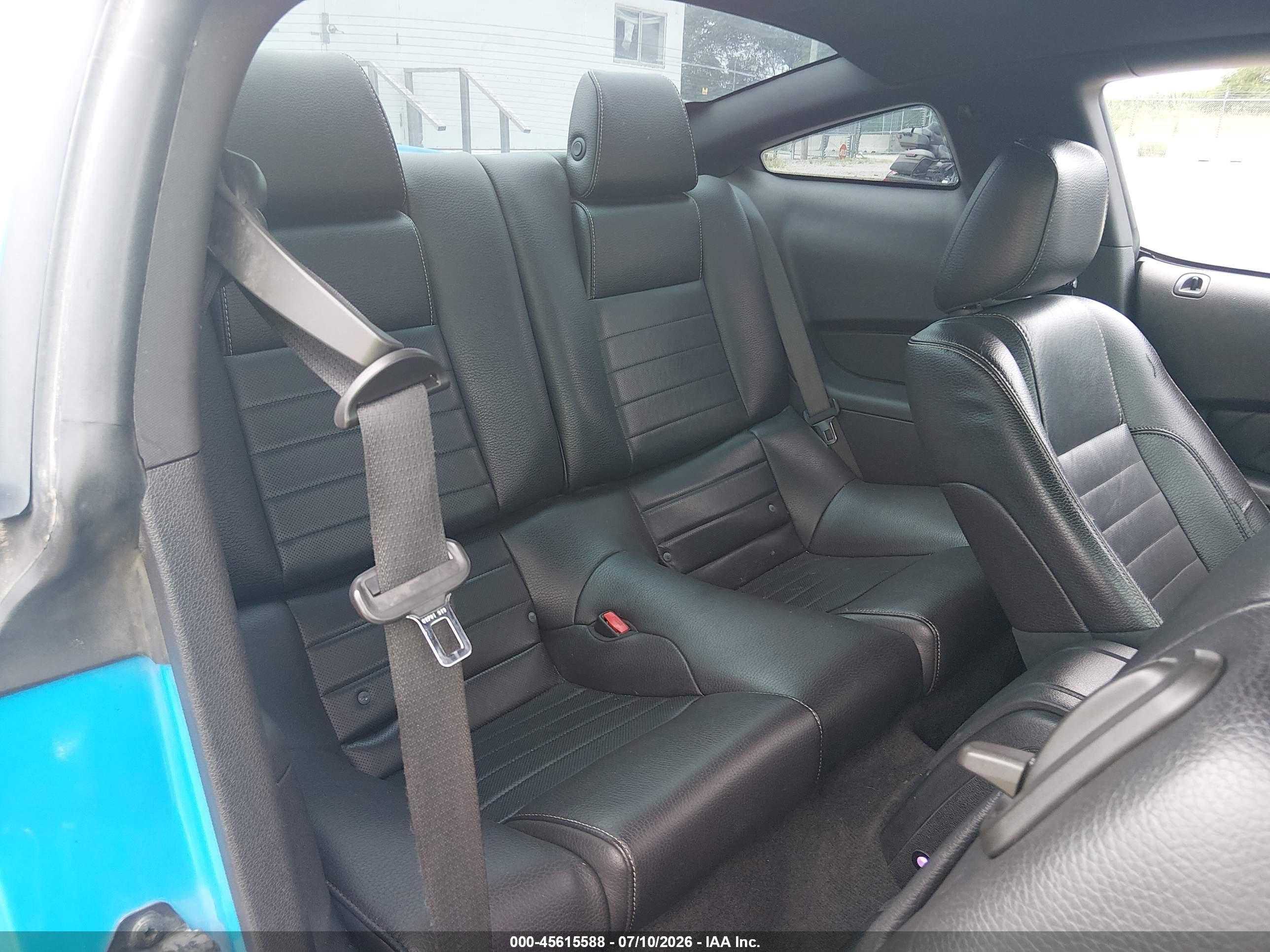 2011 Ford Mustang V6 Premium Blue vin: 1ZVBP8AM6B5101387