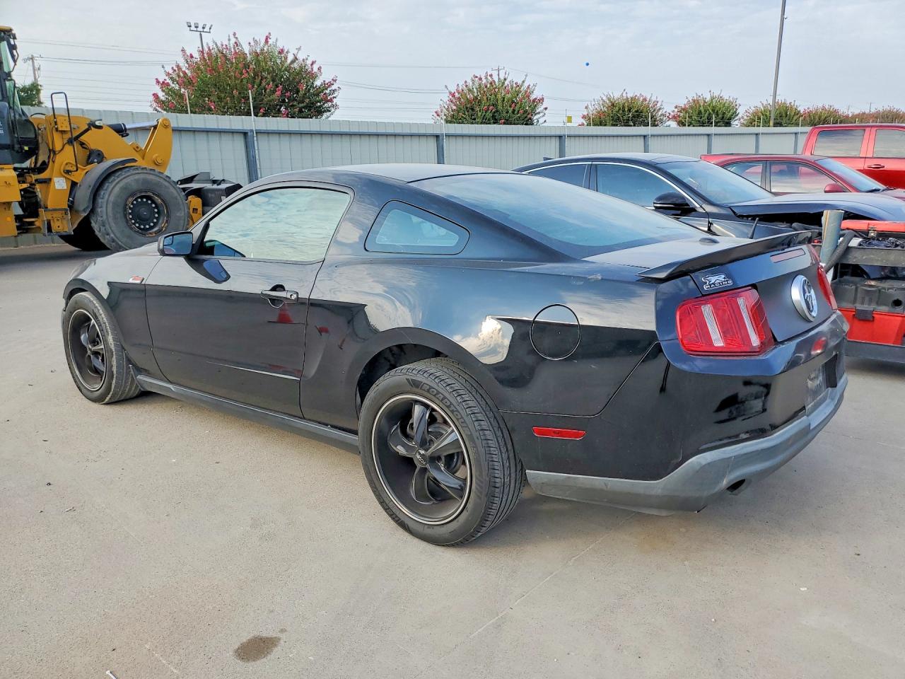 2011 Ford Mustang Base Black vin: 1ZVBP8AM6B5146653