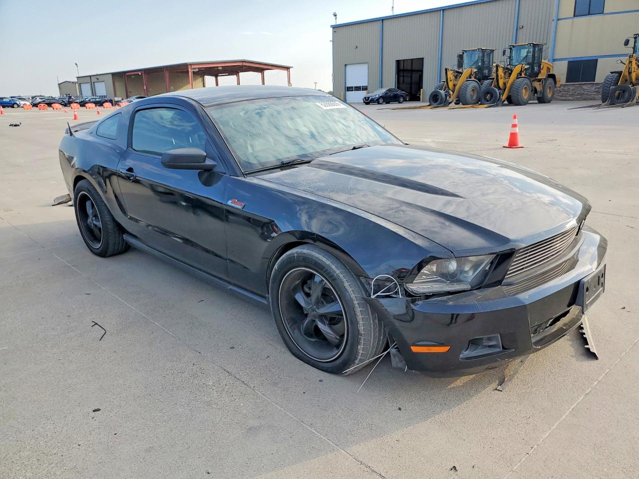 2011 Ford Mustang Base Black vin: 1ZVBP8AM6B5146653