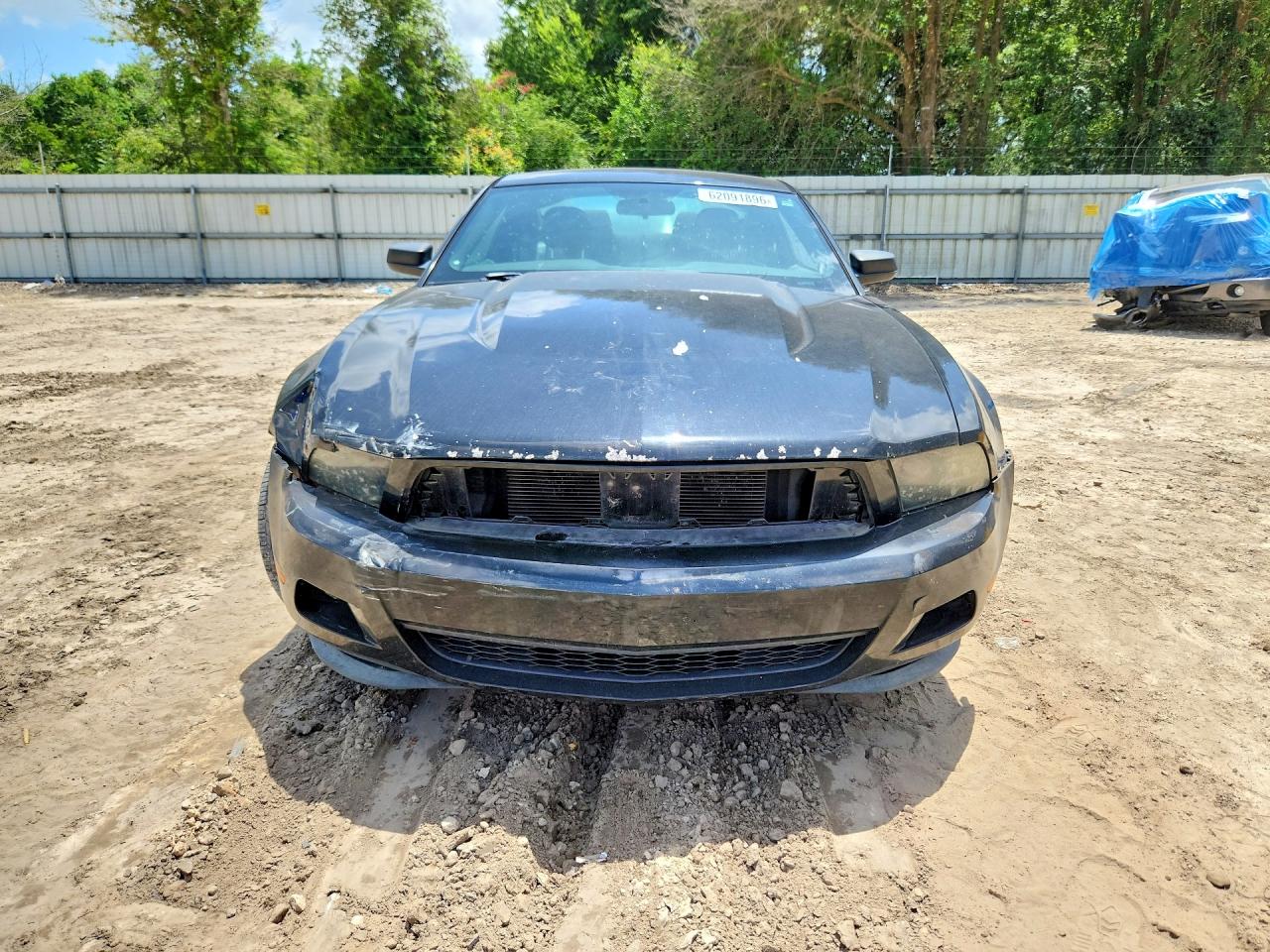 2011 Ford Mustang Черный vin: 1ZVBP8AM6B5162805