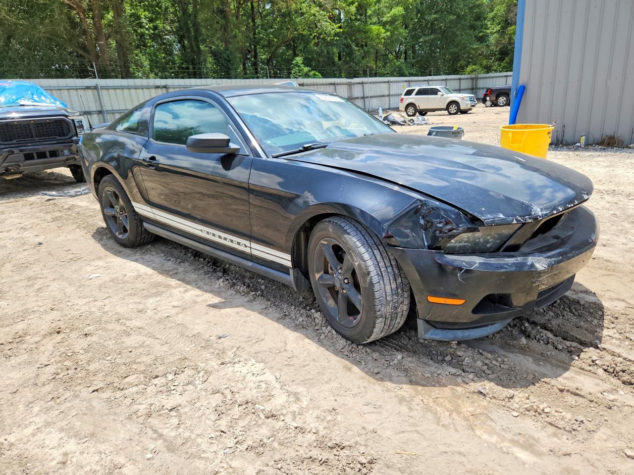 2011 Ford Mustang Черный vin: 1ZVBP8AM6B5162805