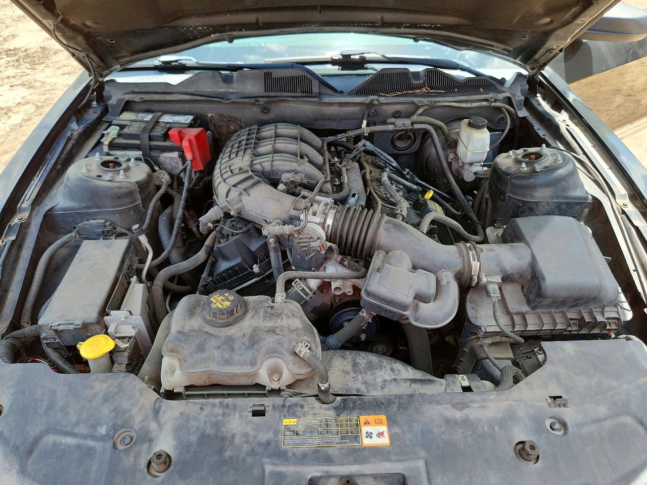 2011 Ford Mustang Черный vin: 1ZVBP8AM6B5162805