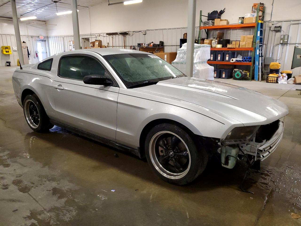 2011 Ford Mustang Silver vin: 1ZVBP8AM6B5169463