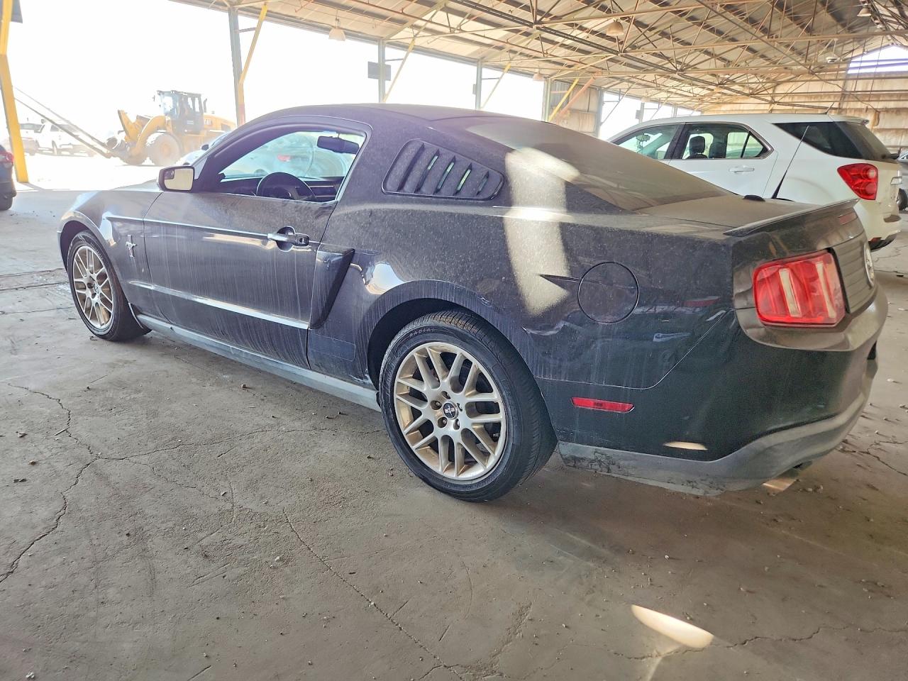 2012 Ford Mustang Black vin: 1ZVBP8AM6C5214936