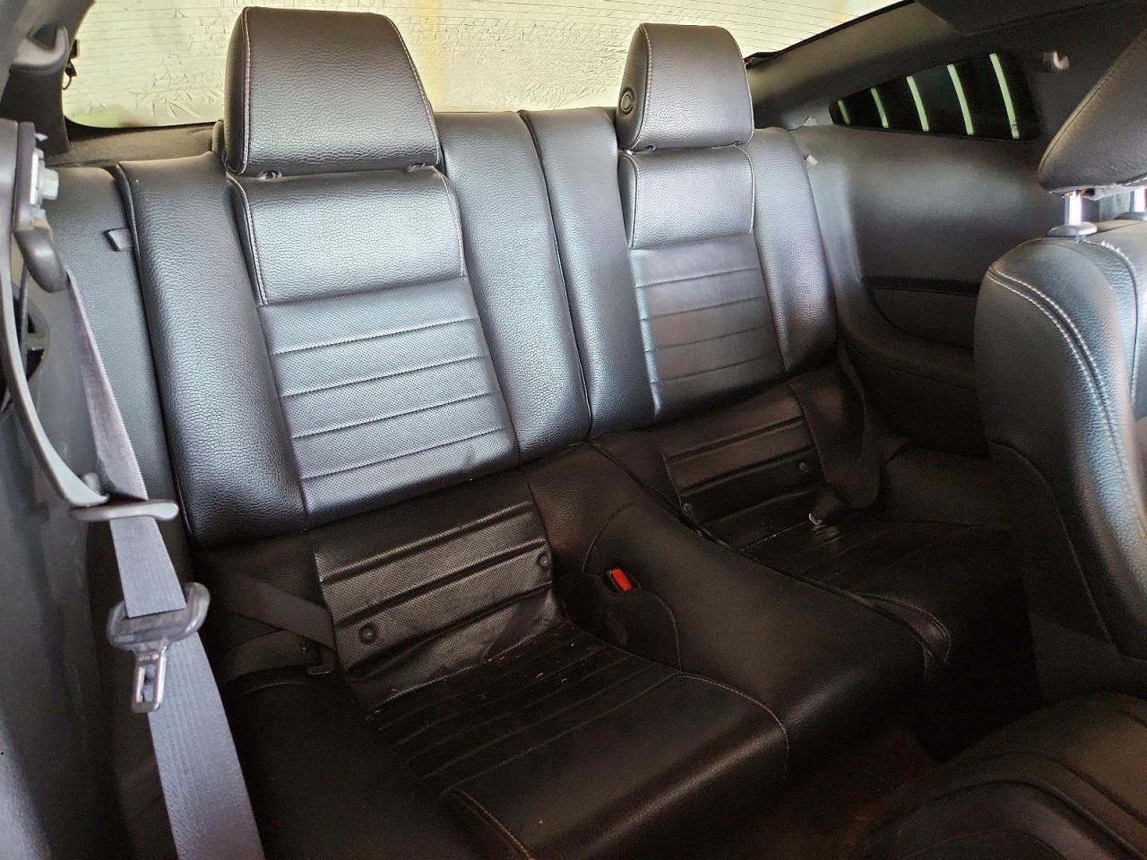 2012 Ford Mustang Black vin: 1ZVBP8AM6C5214936
