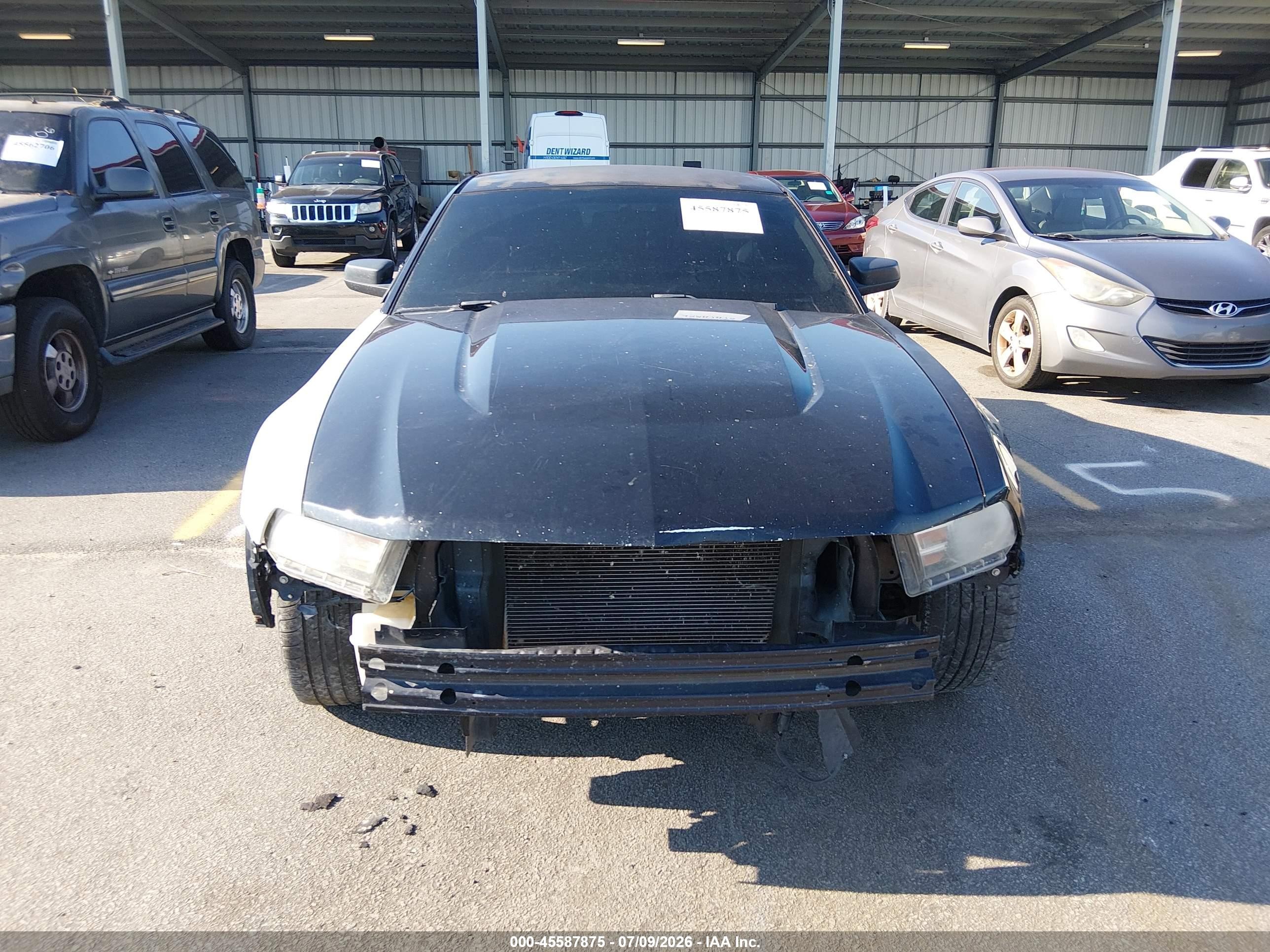 2012 Ford Mustang V6 Premium Black vin: 1ZVBP8AM6C5230943