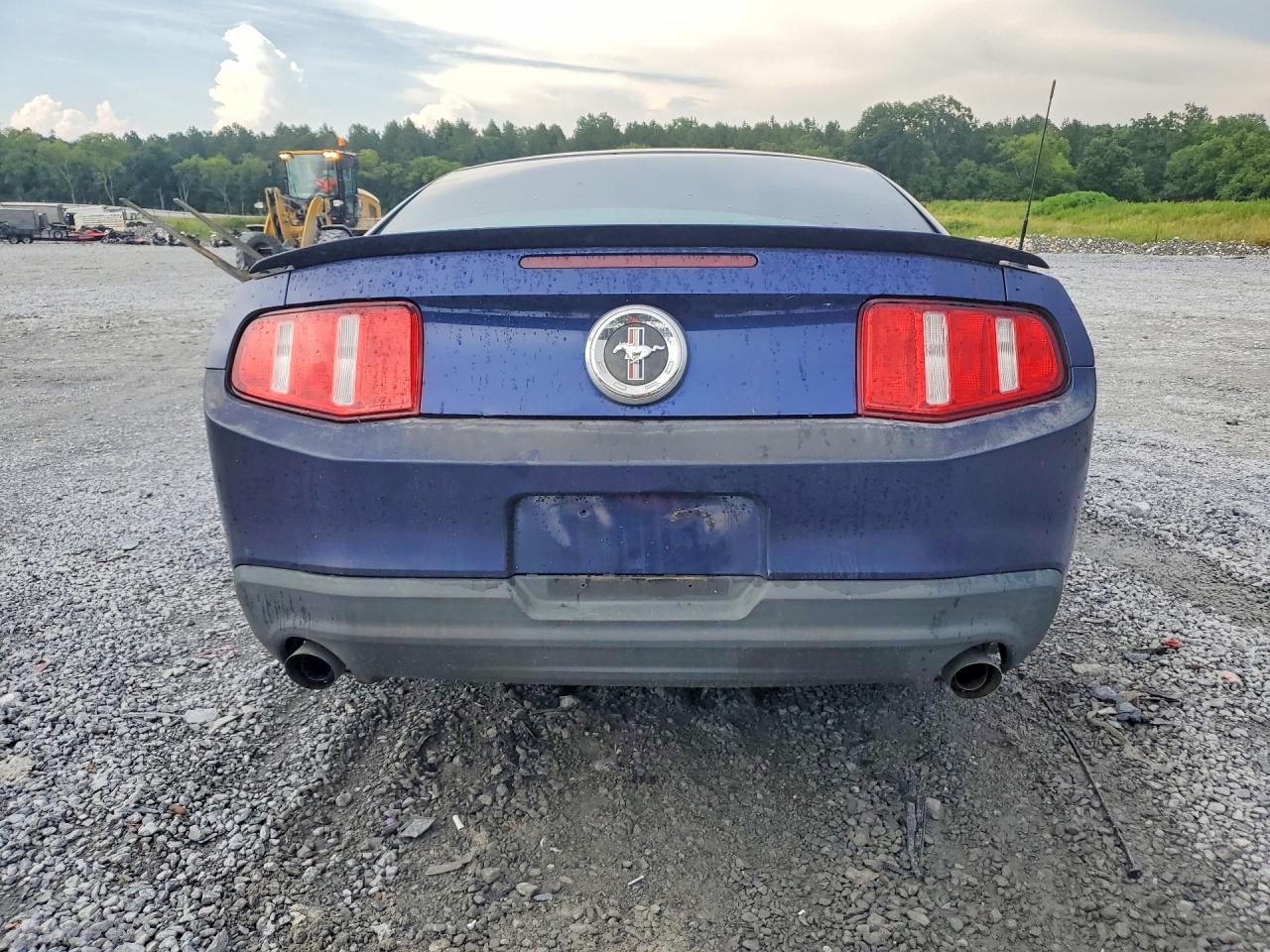 2012 Ford Mustang Blue vin: 1ZVBP8AM6C5240792