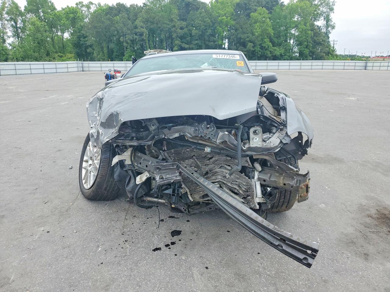 2013 Ford Mustang Gray vin: 1ZVBP8AM6D5280873