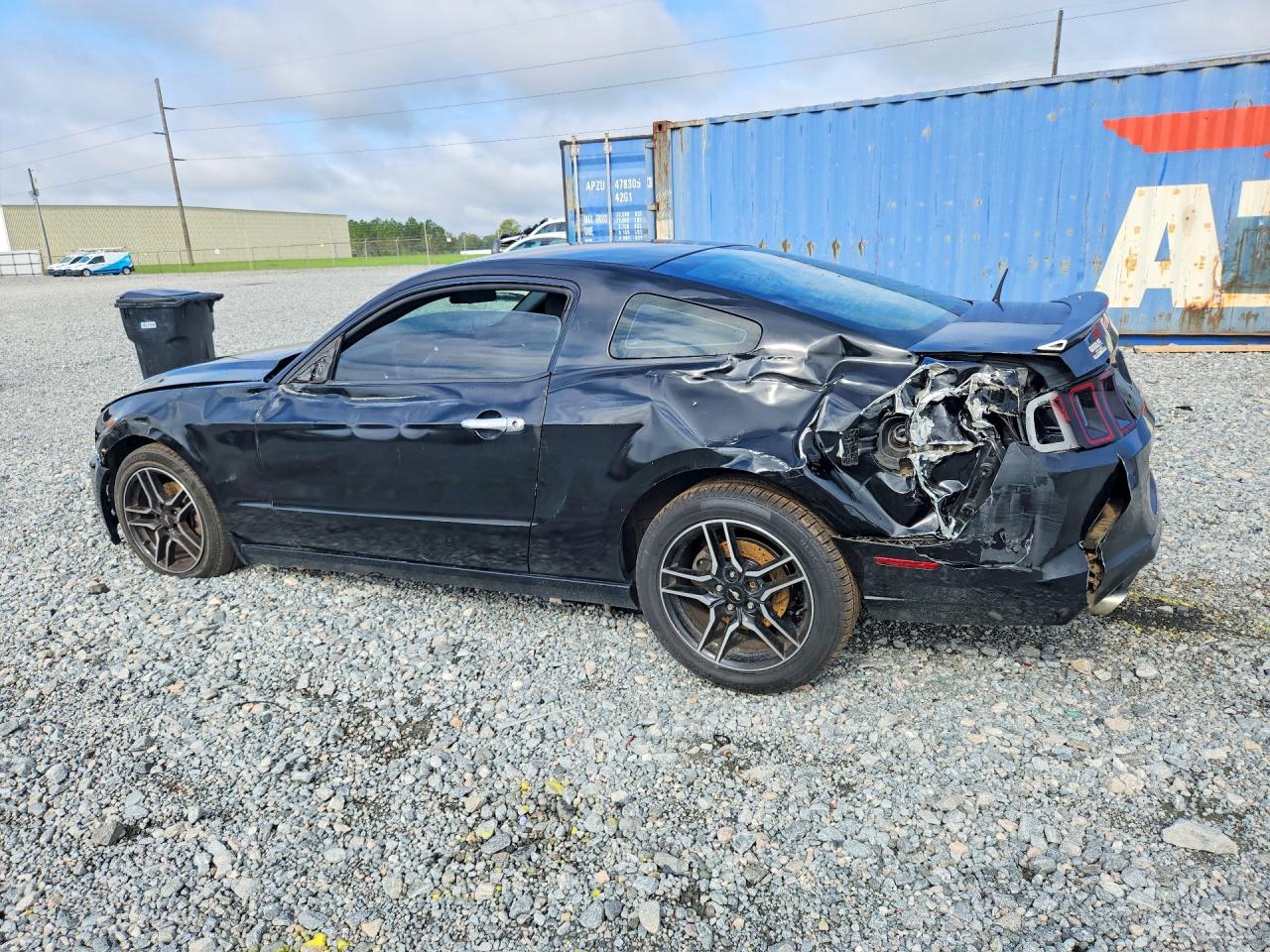 2014 Ford Mustang Black vin: 1ZVBP8AM6E5203275