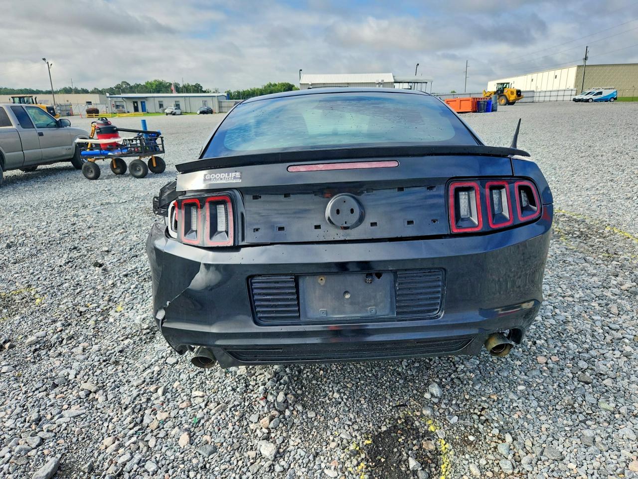 2014 Ford Mustang Black vin: 1ZVBP8AM6E5203275