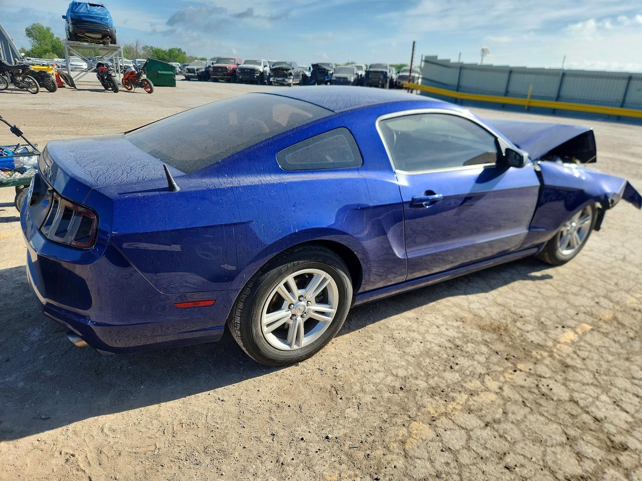 2014 Ford Mustang Фиолетовый vin: 1ZVBP8AM6E5229228