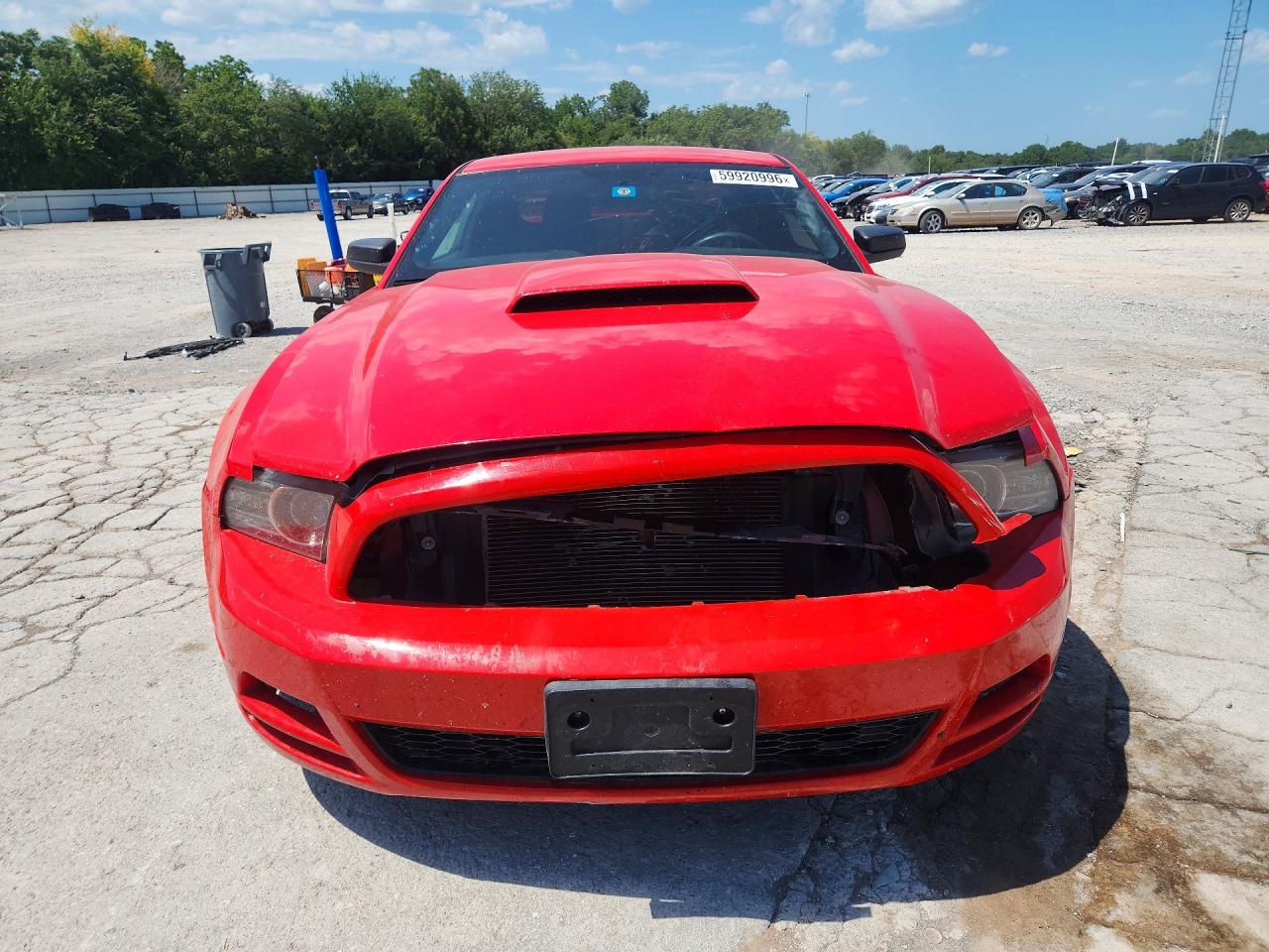 2014 Ford Mustang Red vin: 1ZVBP8AM6E5237863