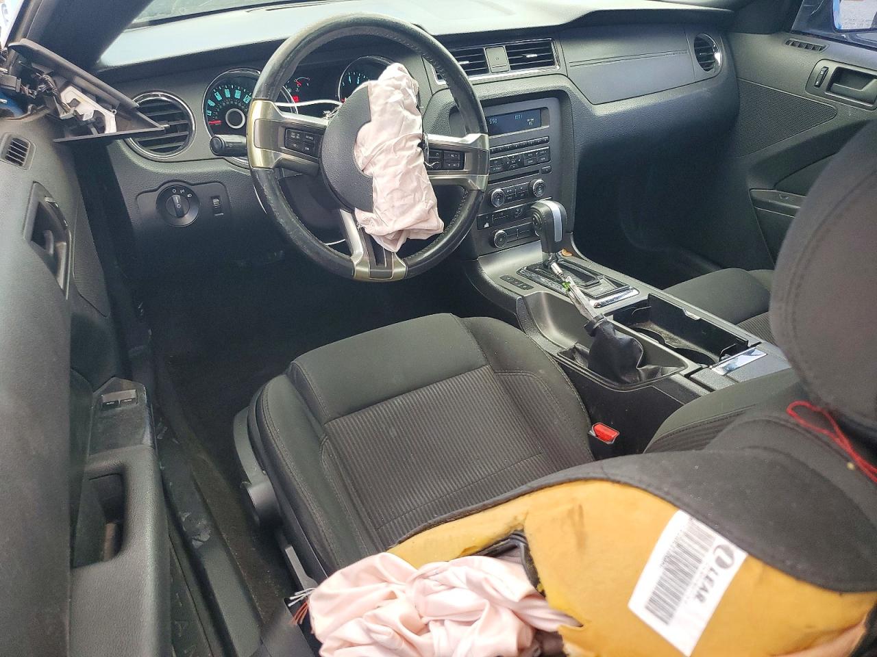 2014 Ford Mustang Blue vin: 1ZVBP8AM6E5252735