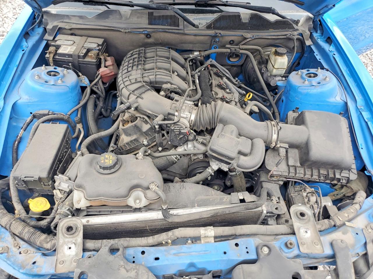 2014 Ford Mustang Blue vin: 1ZVBP8AM6E5252735
