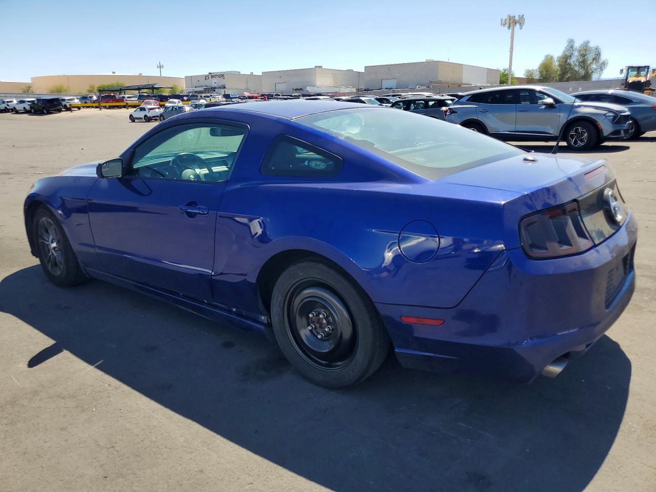 2014 Ford Mustang Blue vin: 1ZVBP8AM6E5286187