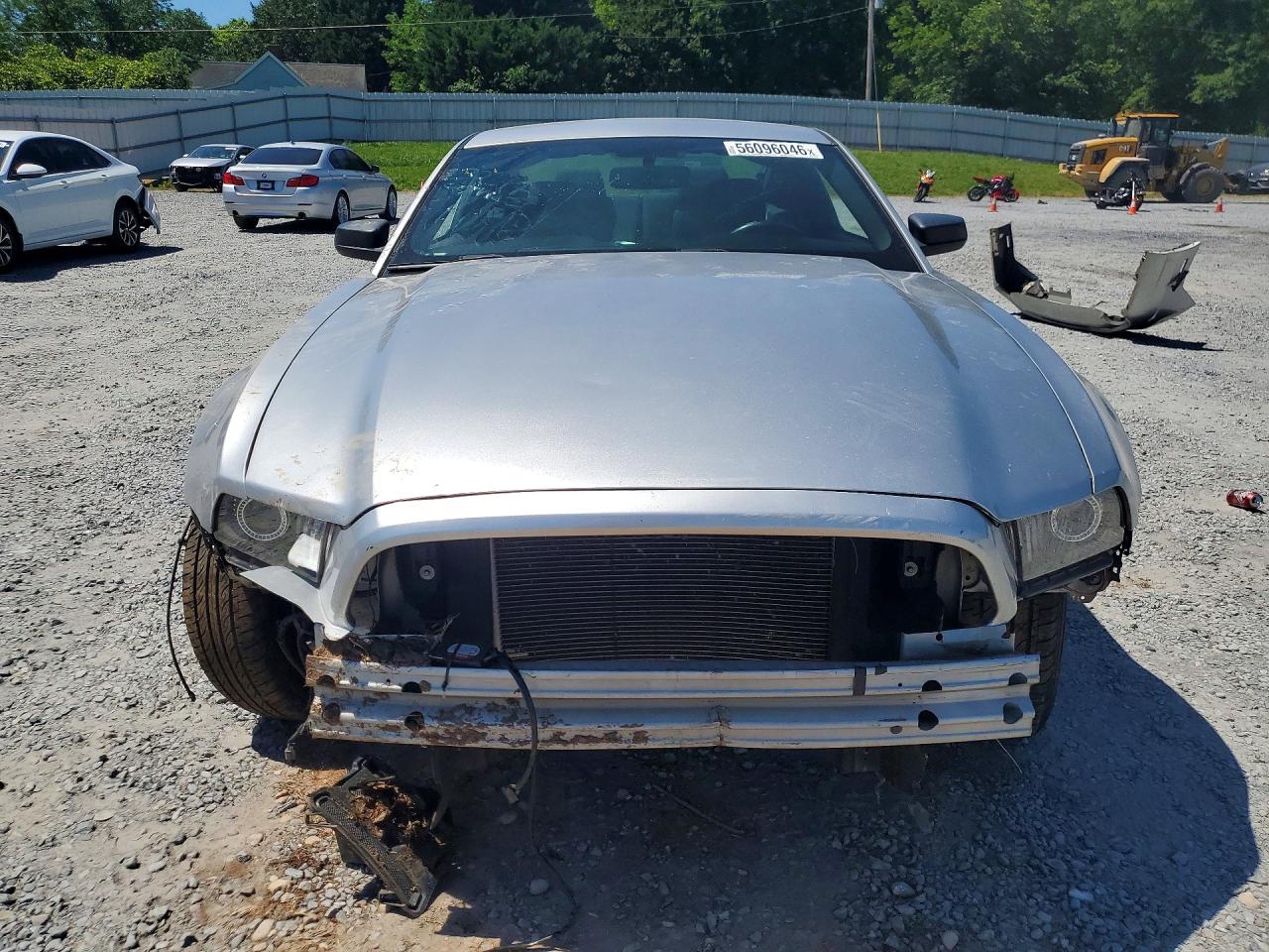 2014 Ford Mustang Silver vin: 1ZVBP8AM6E5305501