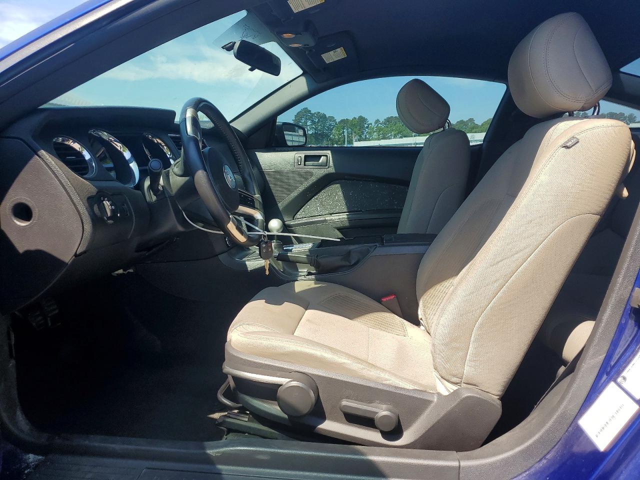 2014 Ford Mustang Синий vin: 1ZVBP8AM6E5327918