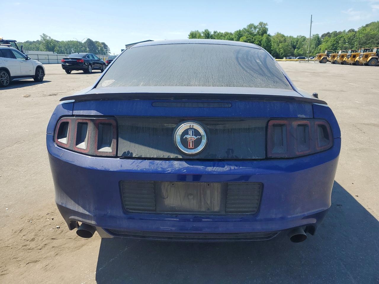 2014 Ford Mustang Синий vin: 1ZVBP8AM6E5327918