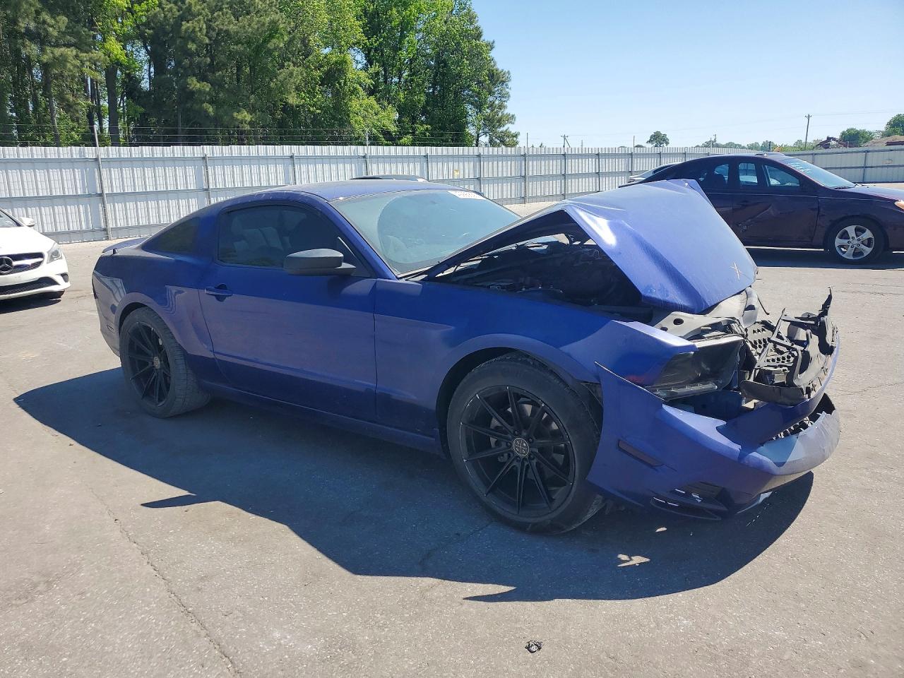 2014 Ford Mustang Синий vin: 1ZVBP8AM6E5327918
