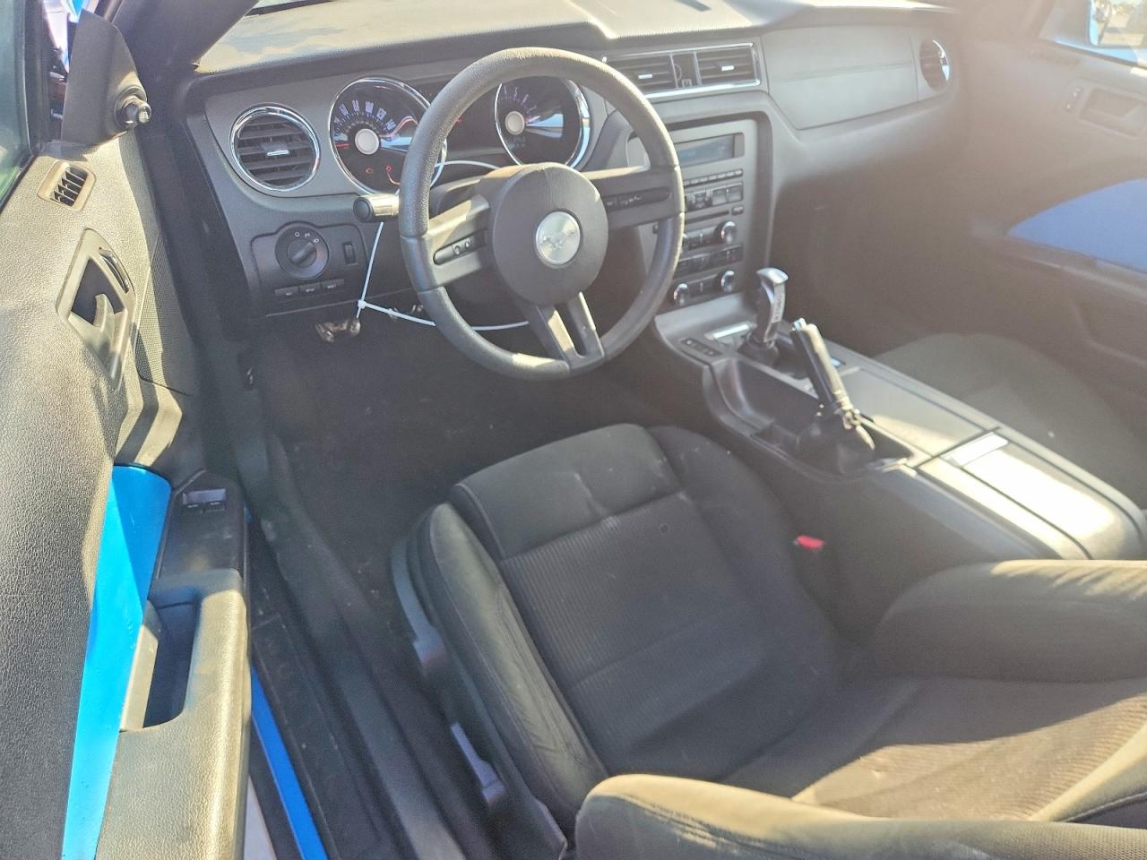 2011 Ford Mustang Blue vin: 1ZVBP8AM7B5126282