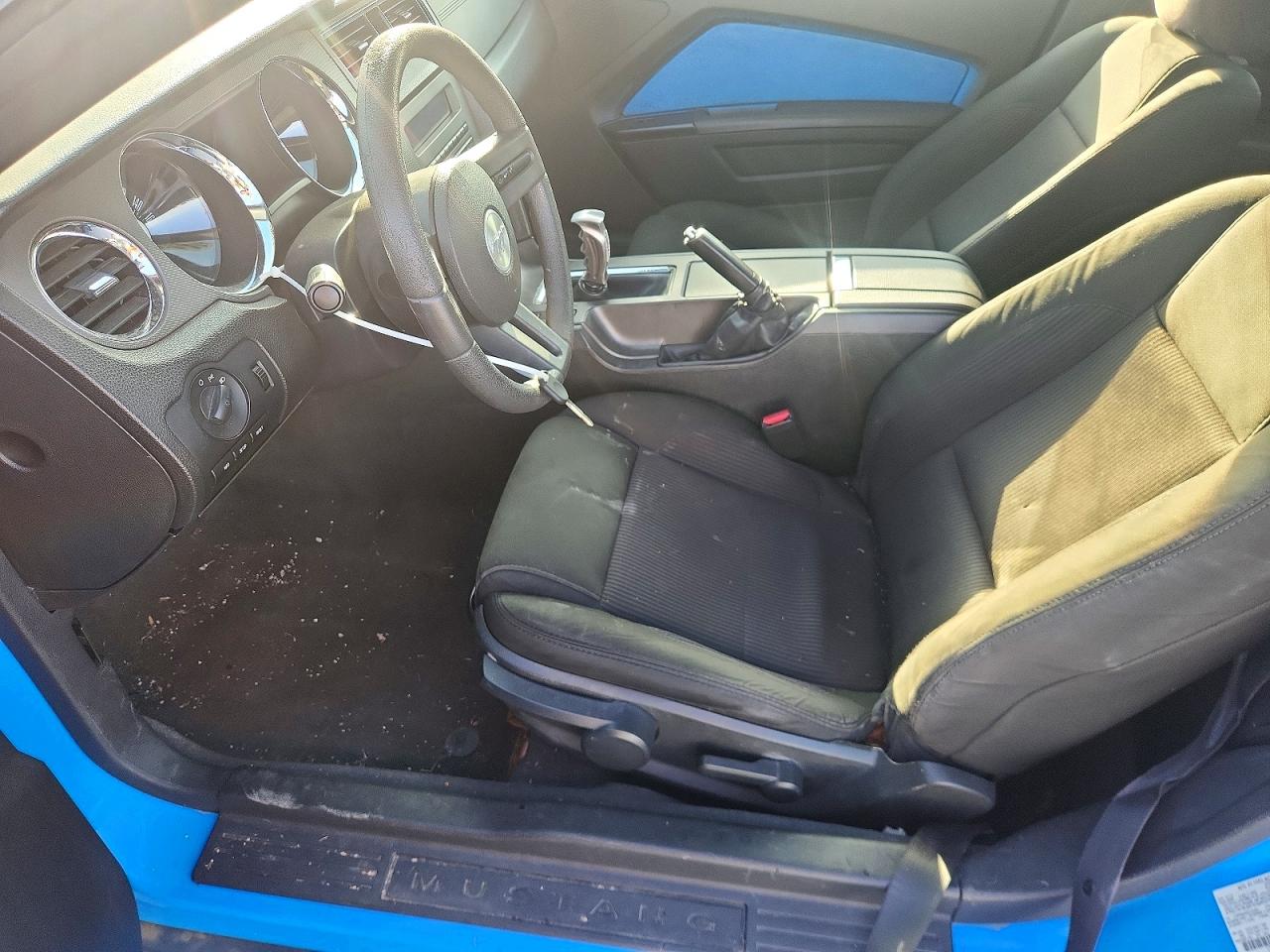 2011 Ford Mustang Blue vin: 1ZVBP8AM7B5126282