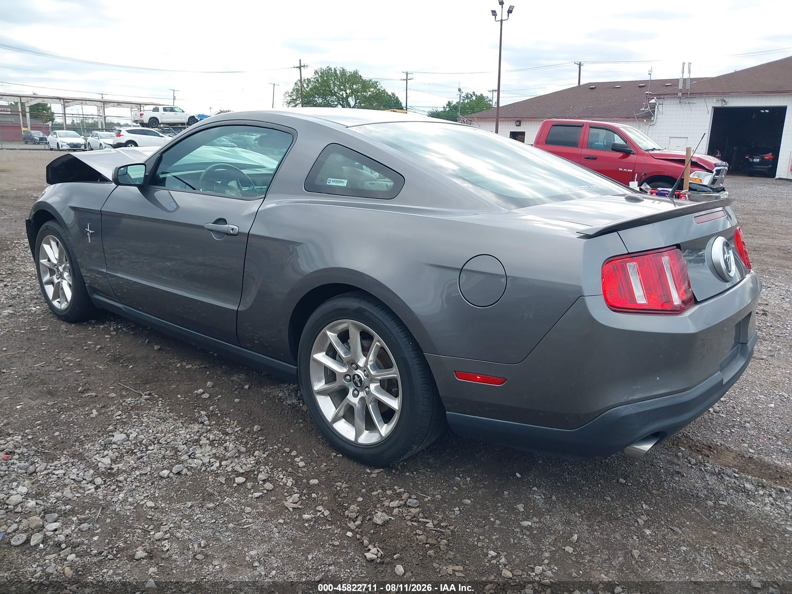 2011 Ford Mustang V6 Premium Gray vin: 1ZVBP8AM7B5147651