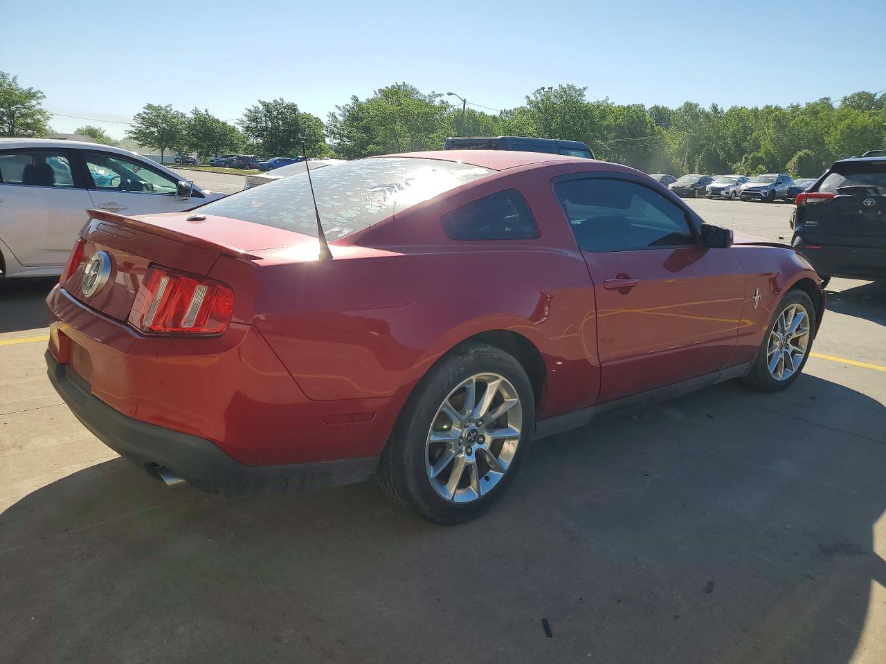 2011 Ford Mustang Красный vin: 1ZVBP8AM7B5164918