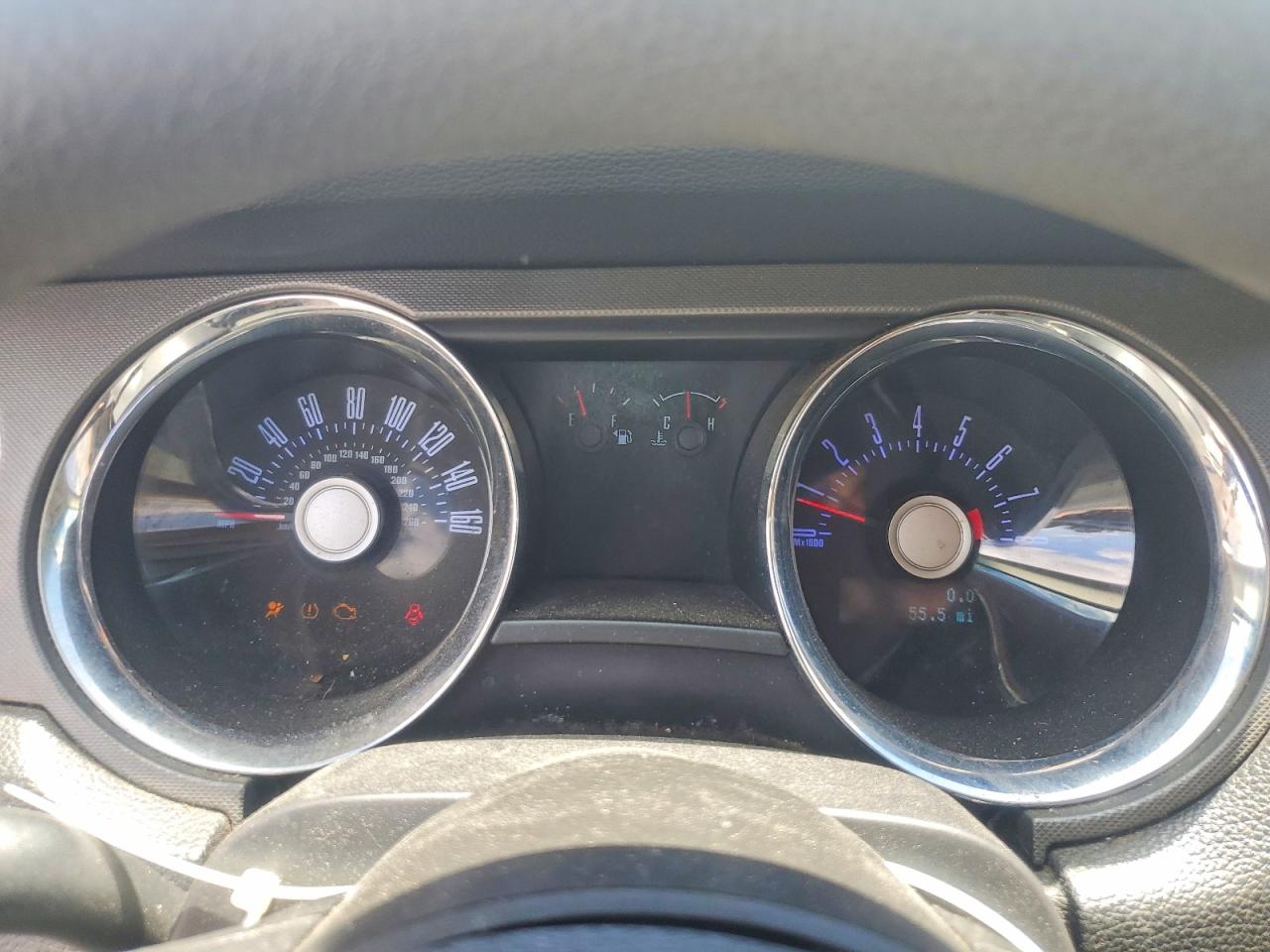 2011 Ford Mustang White vin: 1ZVBP8AM7B5165101