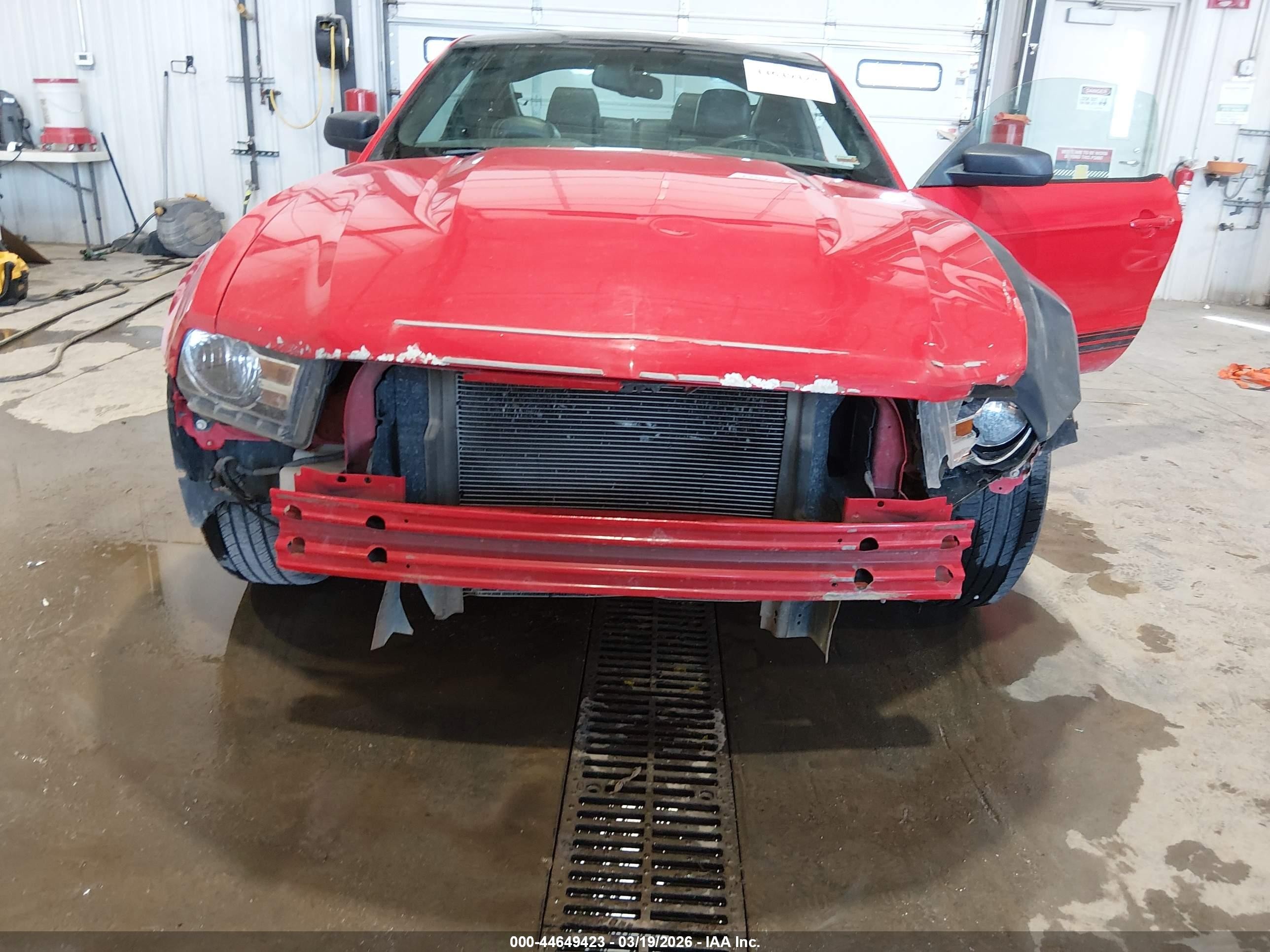 2011 Ford Mustang V6 Premium Red vin: 1ZVBP8AM7B5168192