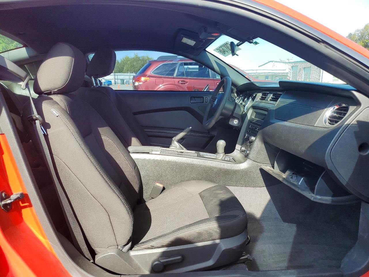 2012 Ford Mustang Red vin: 1ZVBP8AM7C5205310