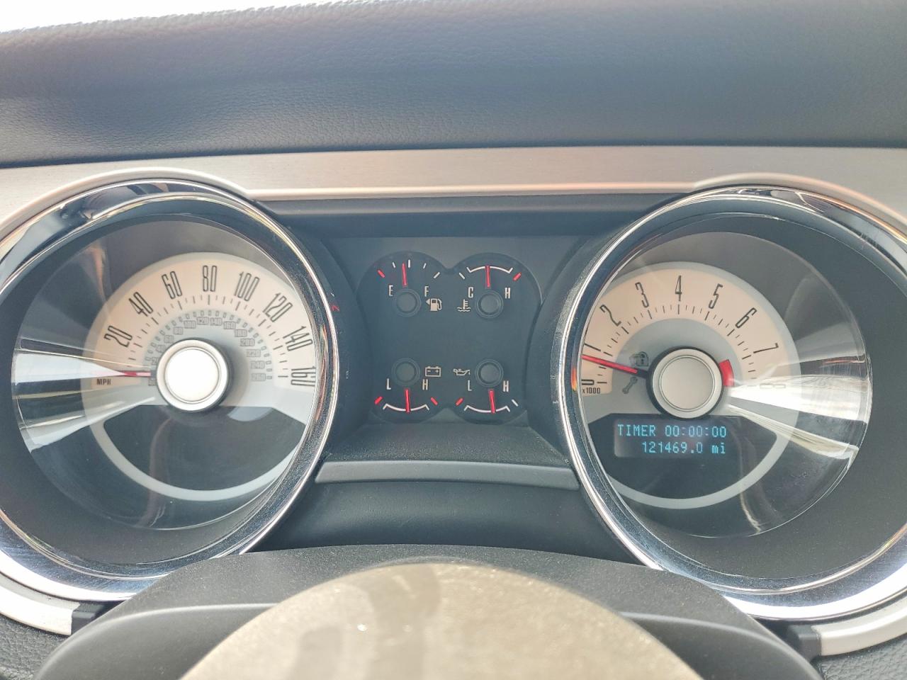 2012 Ford Mustang Red vin: 1ZVBP8AM7C5235424