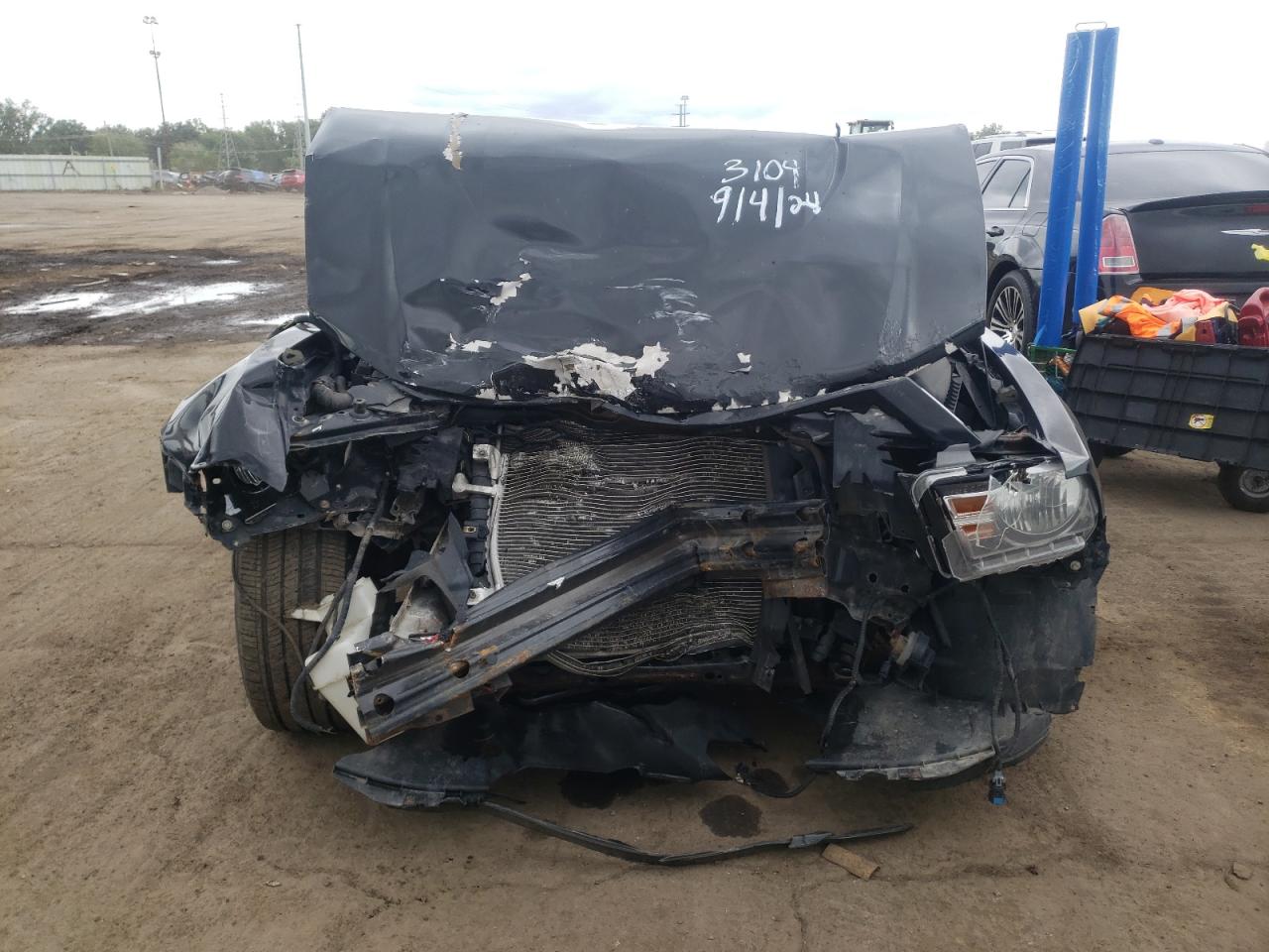 2012 Ford Mustang Черный vin: 1ZVBP8AM7C5243104