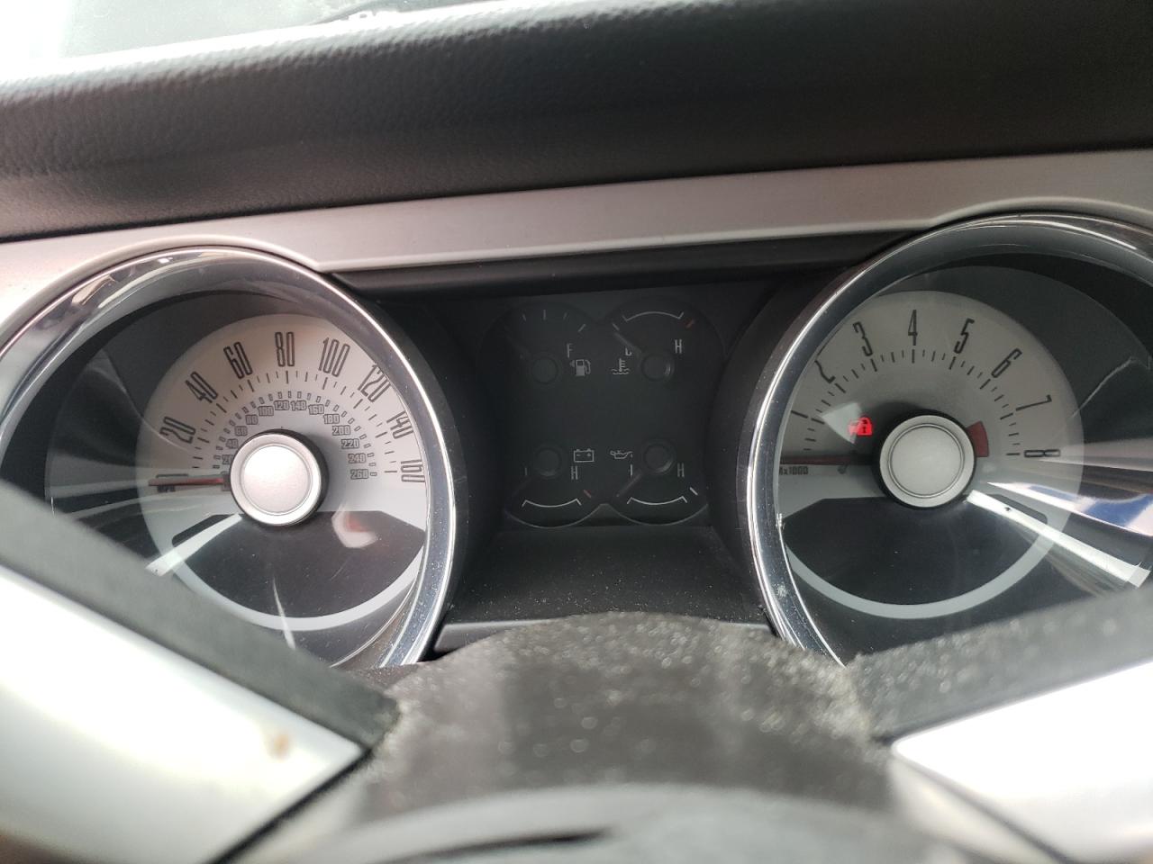 2012 Ford Mustang Черный vin: 1ZVBP8AM7C5243104