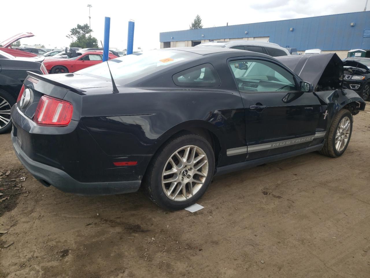 2012 Ford Mustang Черный vin: 1ZVBP8AM7C5243104