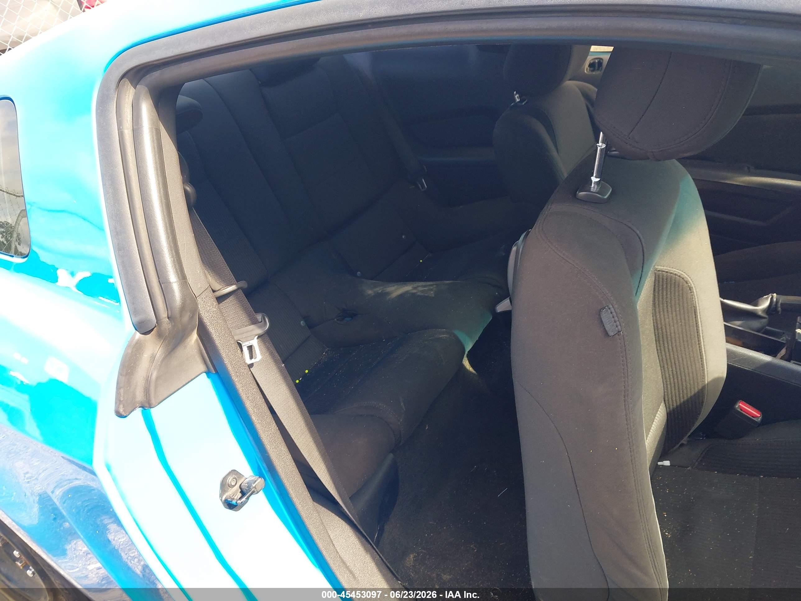 2012 Ford Mustang V6/v6 Premium Blue vin: 1ZVBP8AM7C5266317