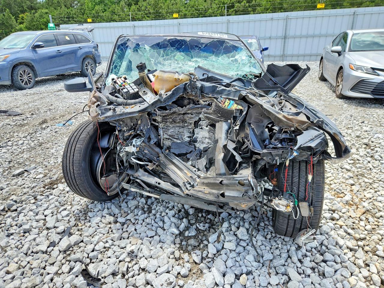 2012 Ford Mustang Черный vin: 1ZVBP8AM7C5268746
