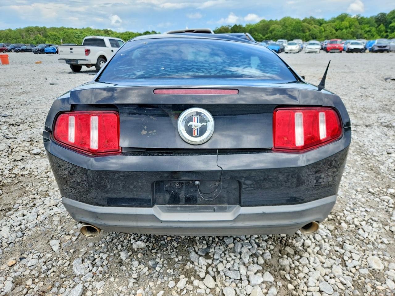 2012 Ford Mustang Черный vin: 1ZVBP8AM7C5268746