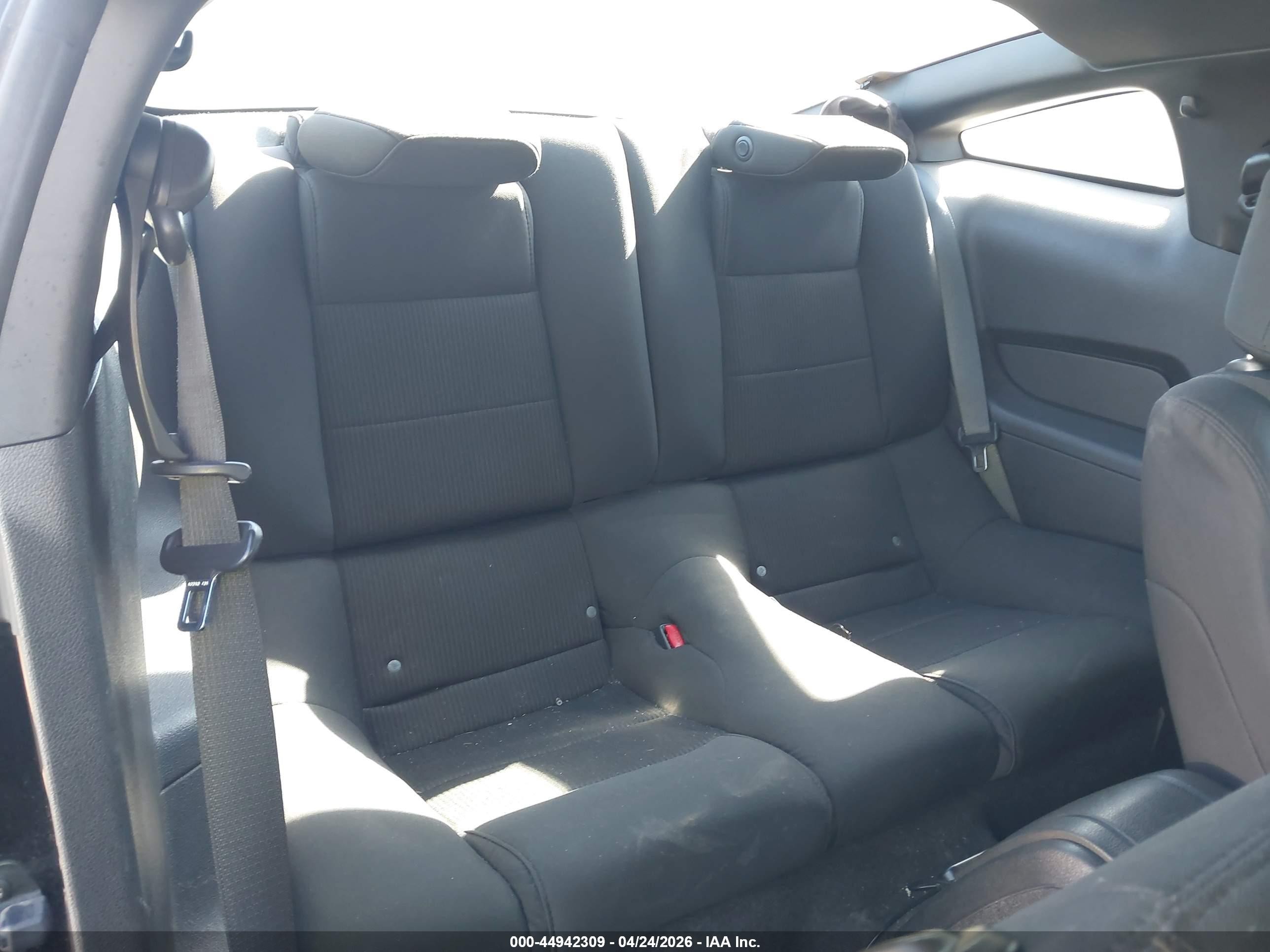 2012 Ford Mustang V6 Black vin: 1ZVBP8AM7C5276720