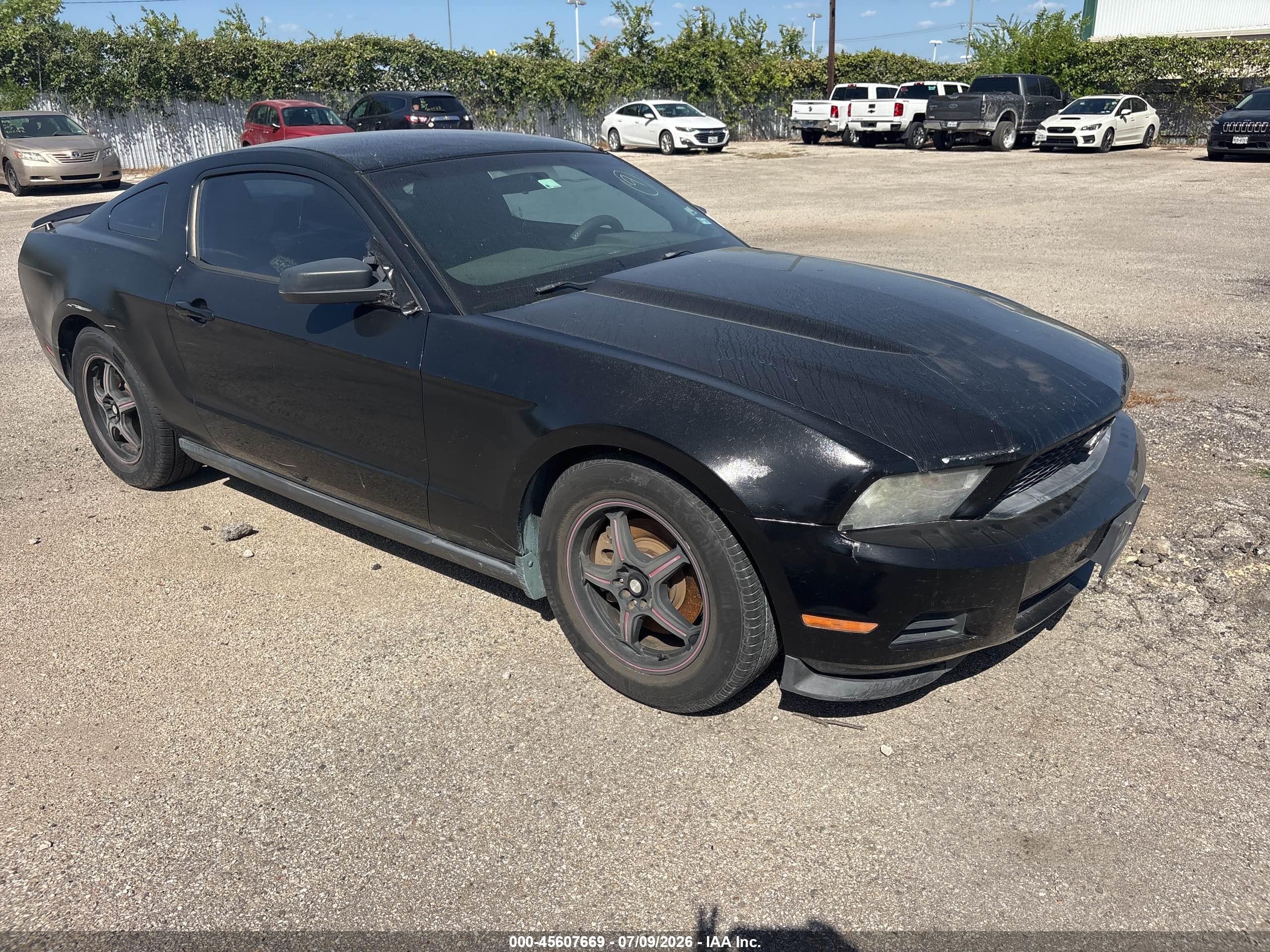 2012 Ford Mustang V6 vin: 1ZVBP8AM7C5278662