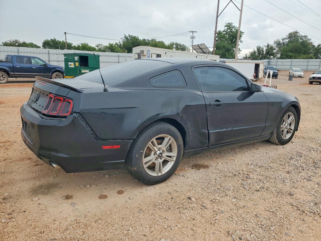 2013 Ford Mustang Black vin: 1ZVBP8AM7D5207804