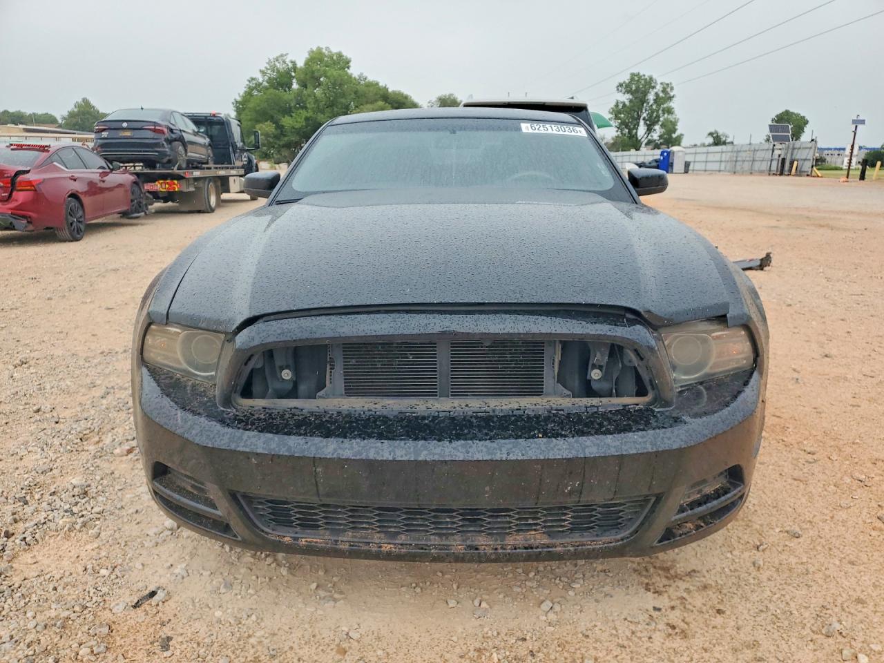 2013 Ford Mustang Black vin: 1ZVBP8AM7D5207804