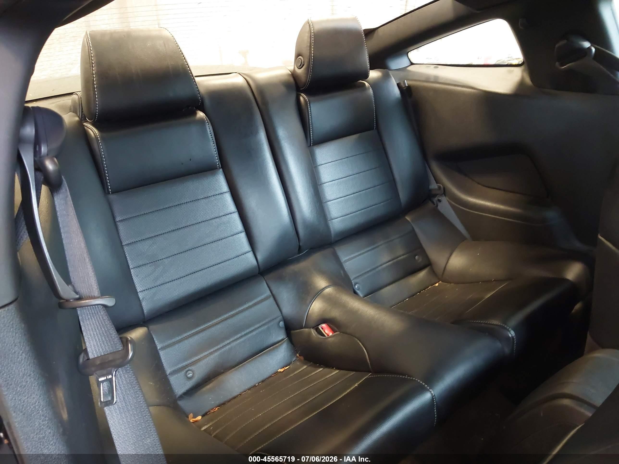 2013 Ford Mustang V6 Premium Black vin: 1ZVBP8AM7D5222920