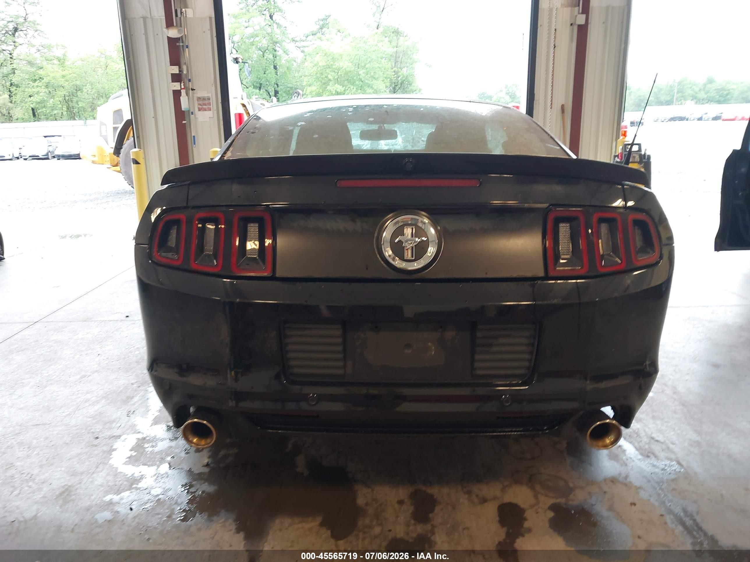 2013 Ford Mustang V6 Premium Black vin: 1ZVBP8AM7D5222920