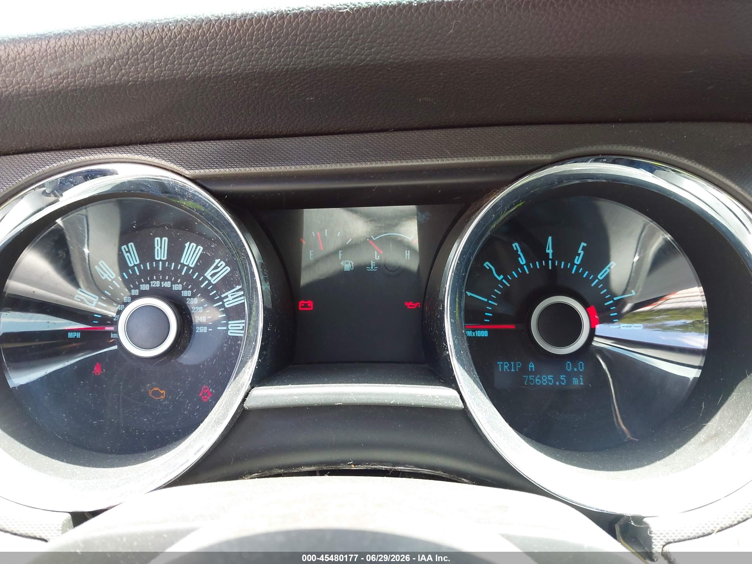 2013 Ford Mustang V6/v6 Premium Red vin: 1ZVBP8AM7D5241869