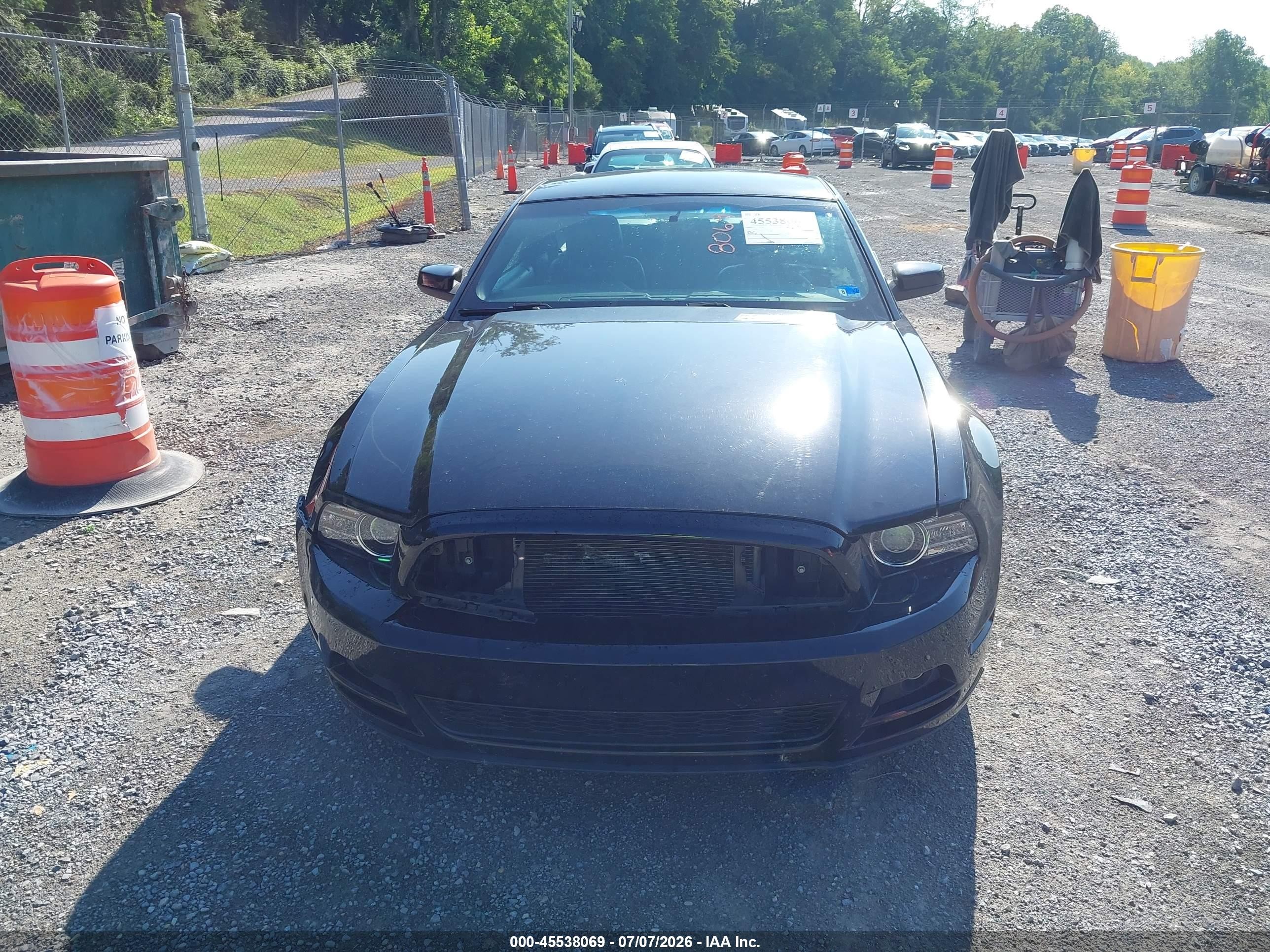 2013 Ford Mustang V6/v6 Premium Black vin: 1ZVBP8AM7D5243072