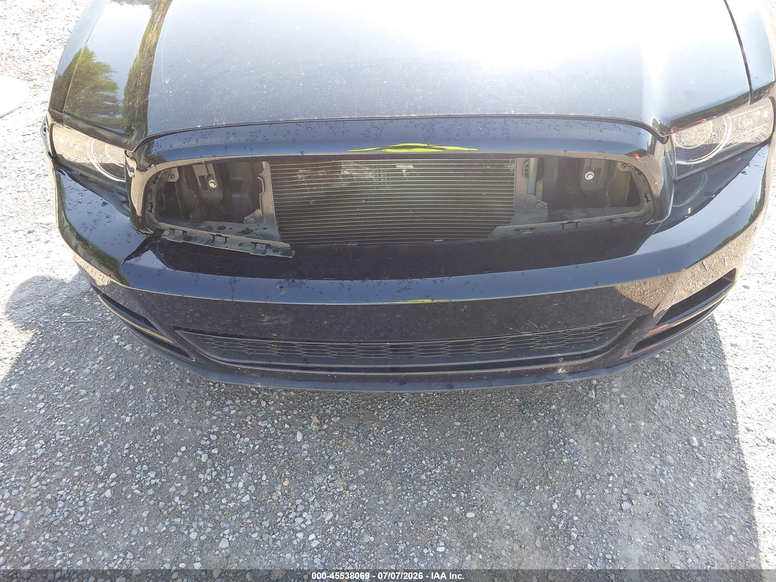 2013 Ford Mustang V6/v6 Premium Black vin: 1ZVBP8AM7D5243072