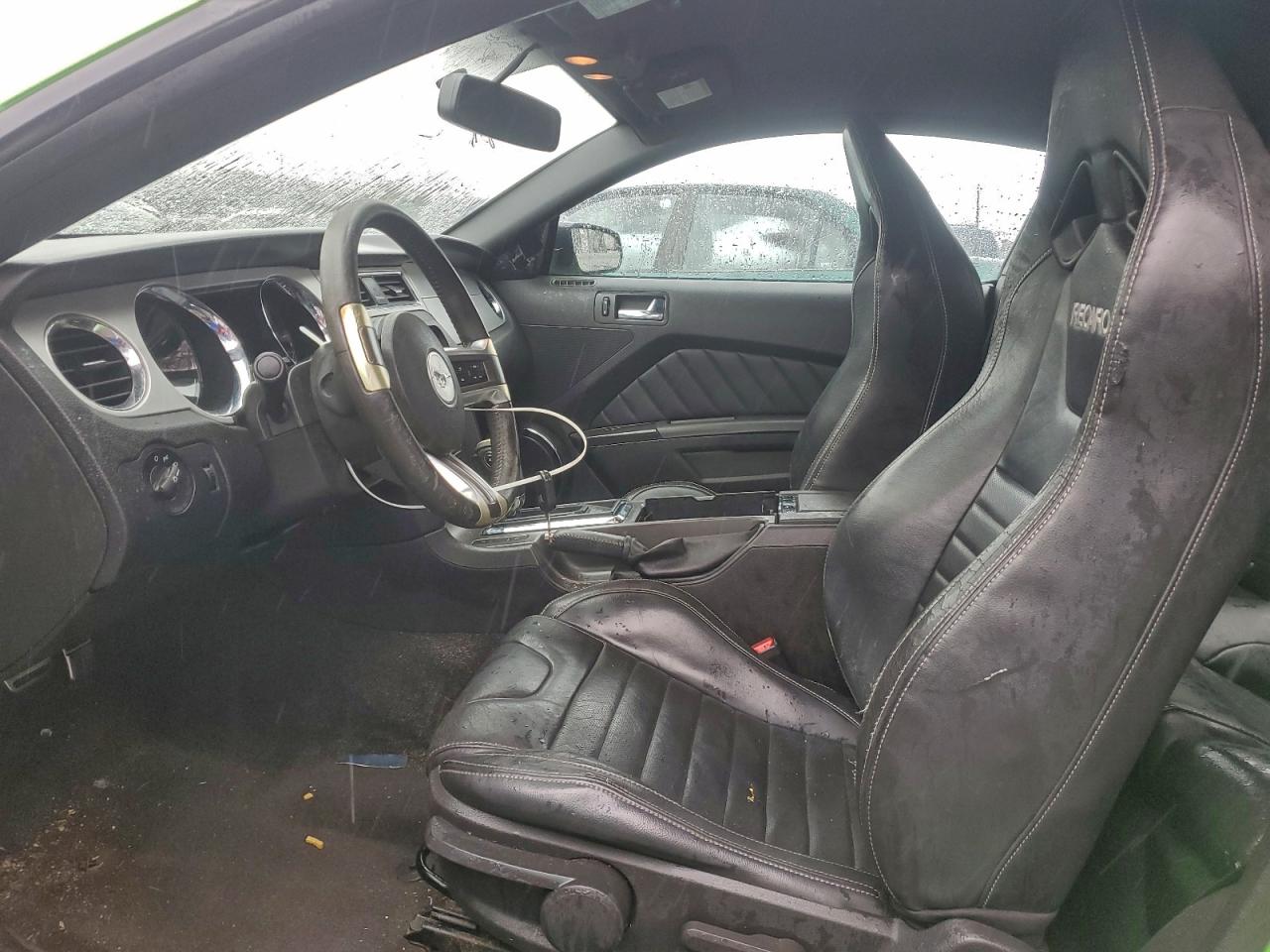 2013 Ford Mustang Green vin: 1ZVBP8AM7D5244299