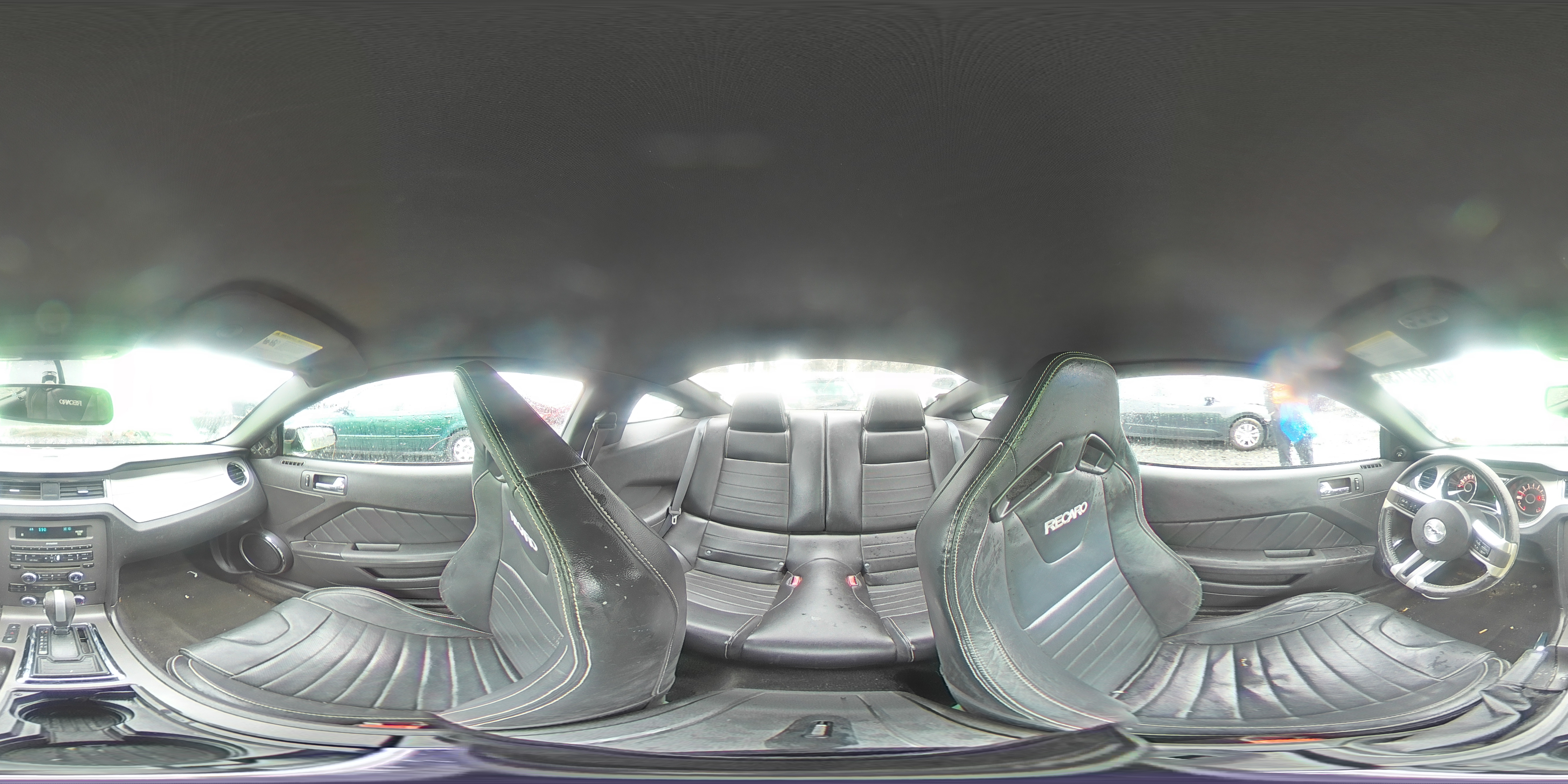 2013 Ford Mustang Green vin: 1ZVBP8AM7D5244299
