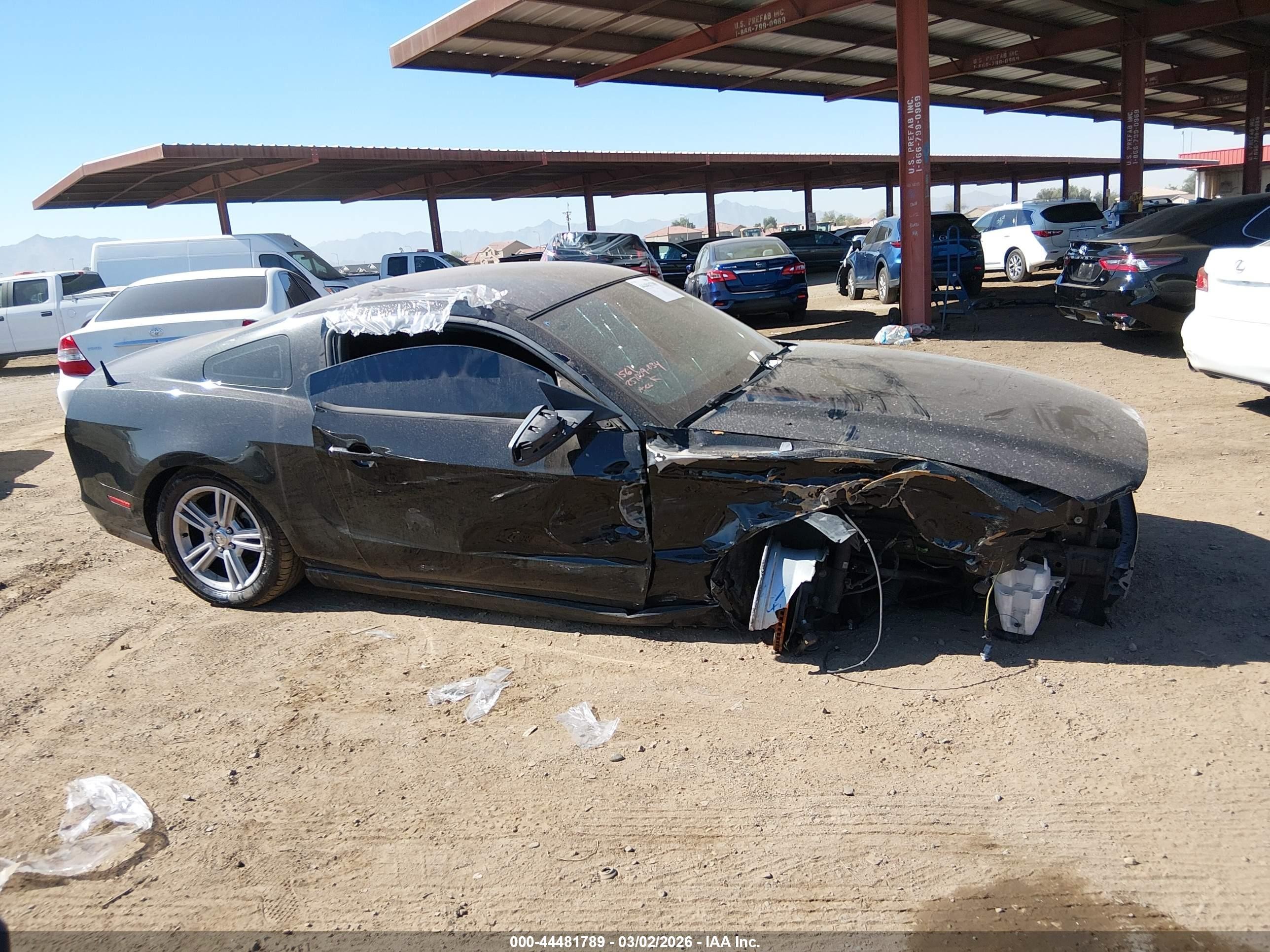 2013 Ford Mustang V6 Black vin: 1ZVBP8AM7D5251561